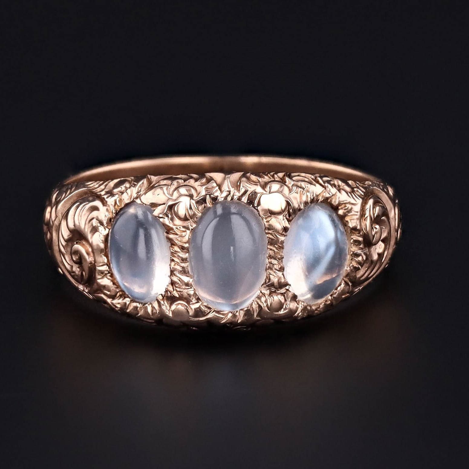 Moonstone Ring | Vintage Moonstone Ring 