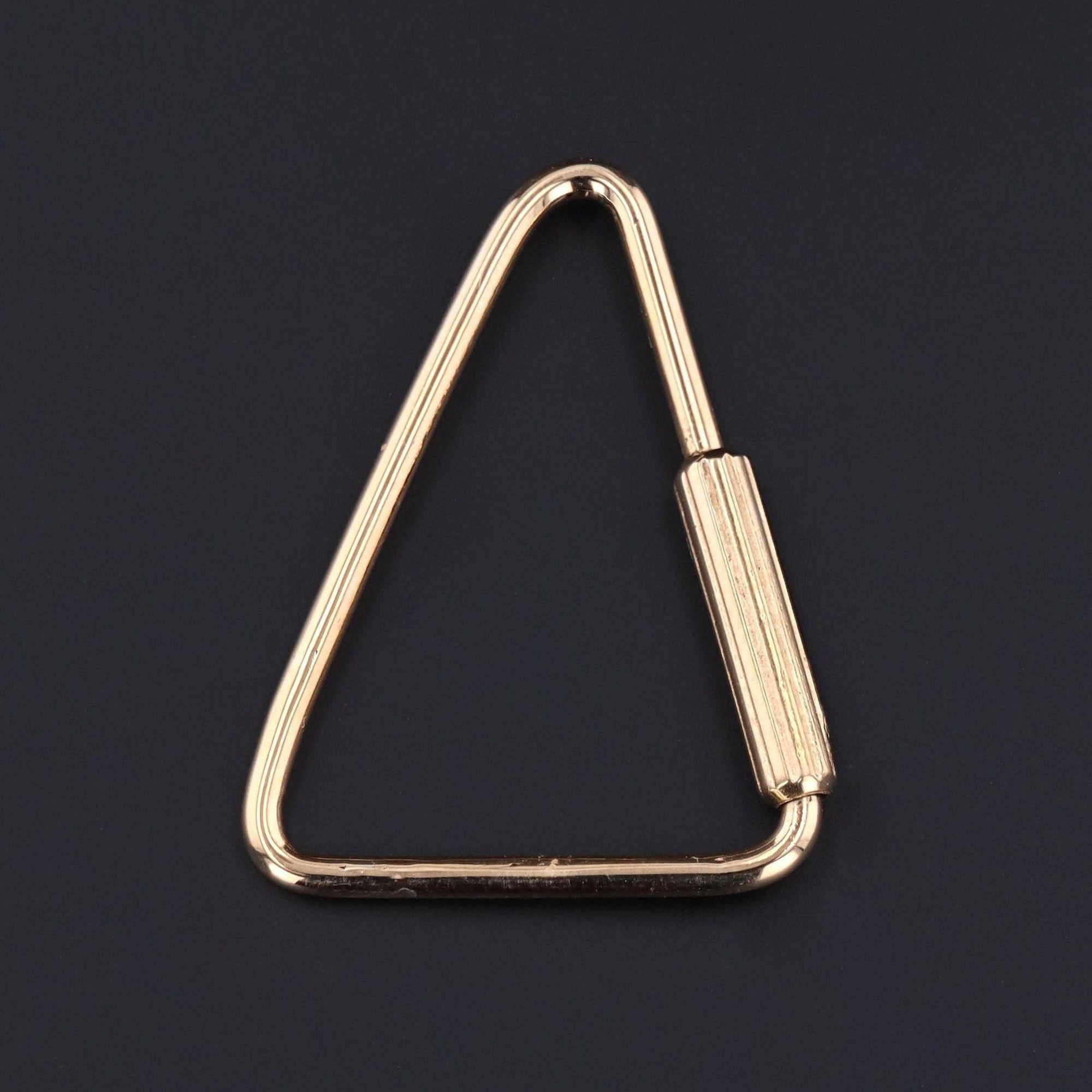 Charm Holder | 18k Gold Pendant or Charm Holder 