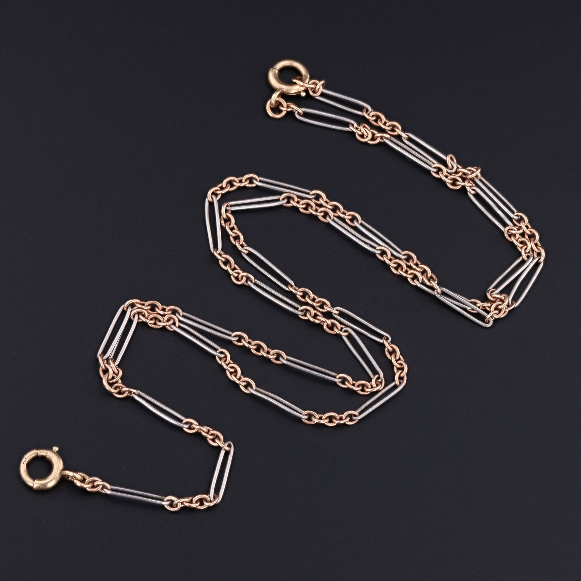 Watch Chain Necklace | Vintage Watch Chain 