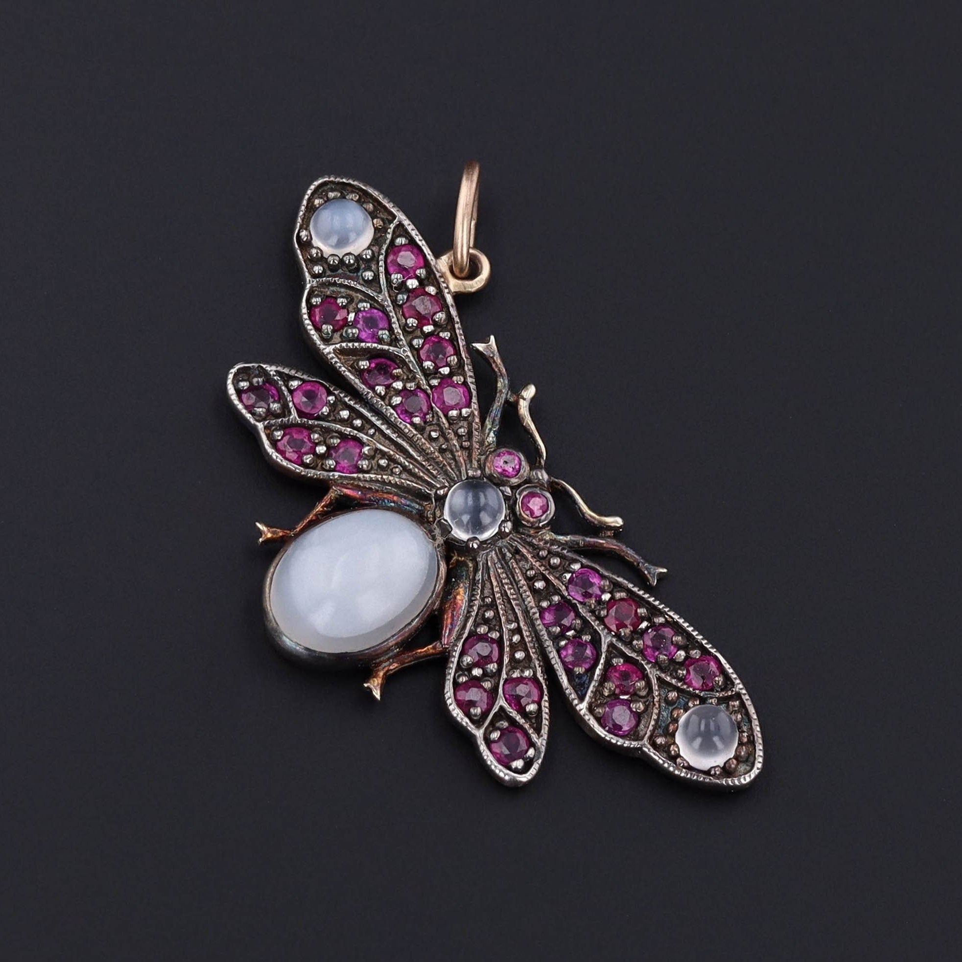 Insect Pendant | Vintage Bug or Fly Pendant 