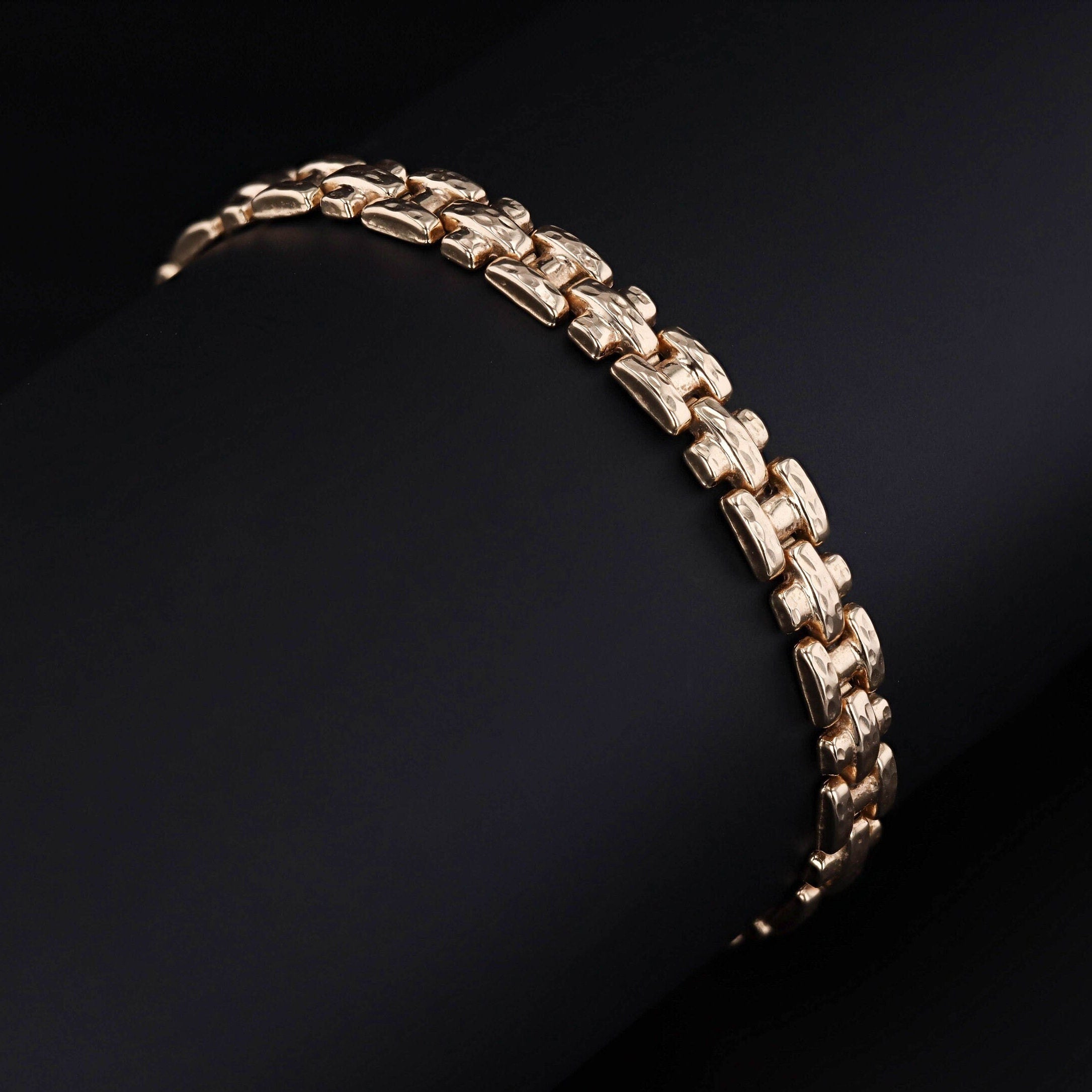 Nuragold 10k Yellow Gold 5mm Solid Miami Cuban Link Chain Bracelet, Mens  Jewelry Box Clasp 7