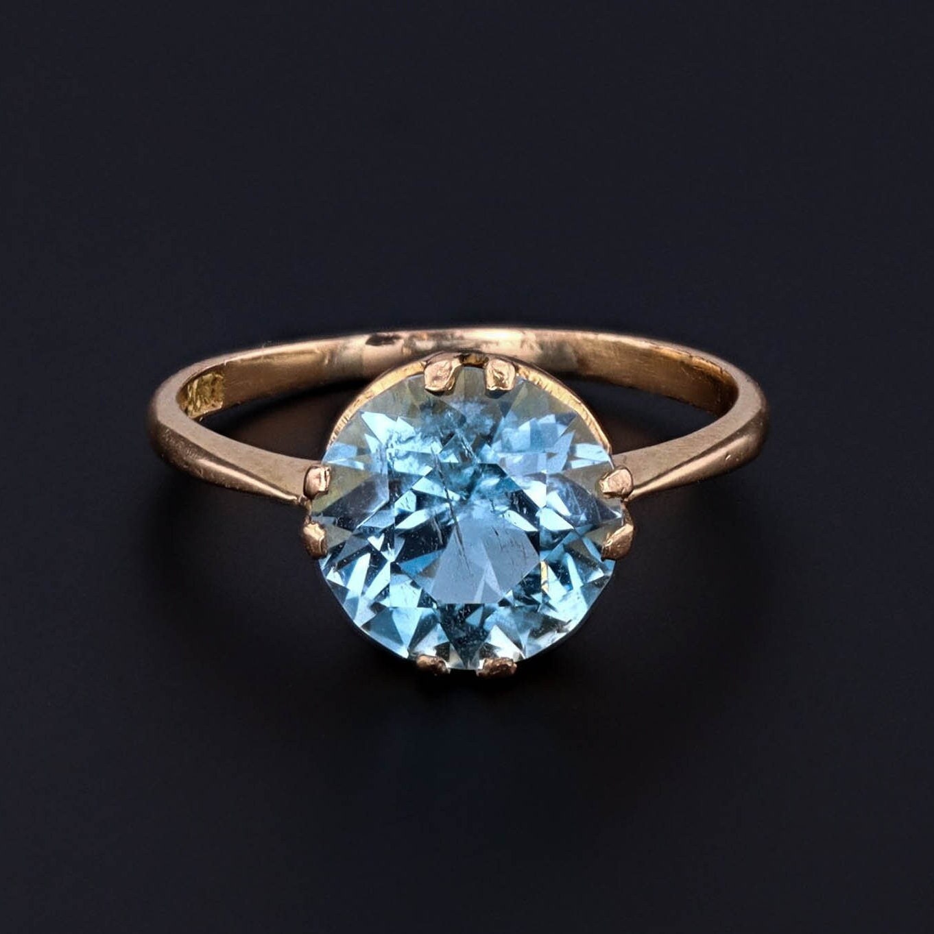 Aquamarine Ring | Vintage Ring 