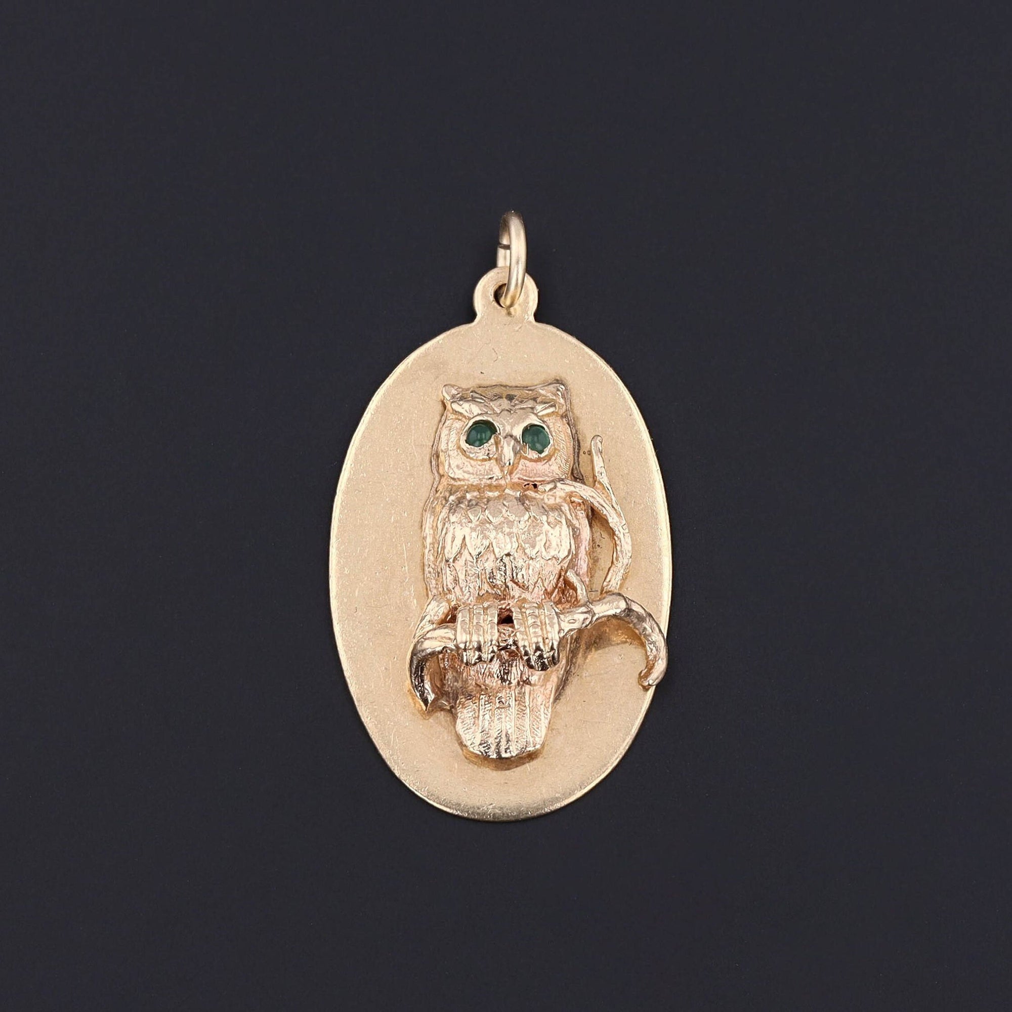 Owl Charm | Gold Owl Charm 