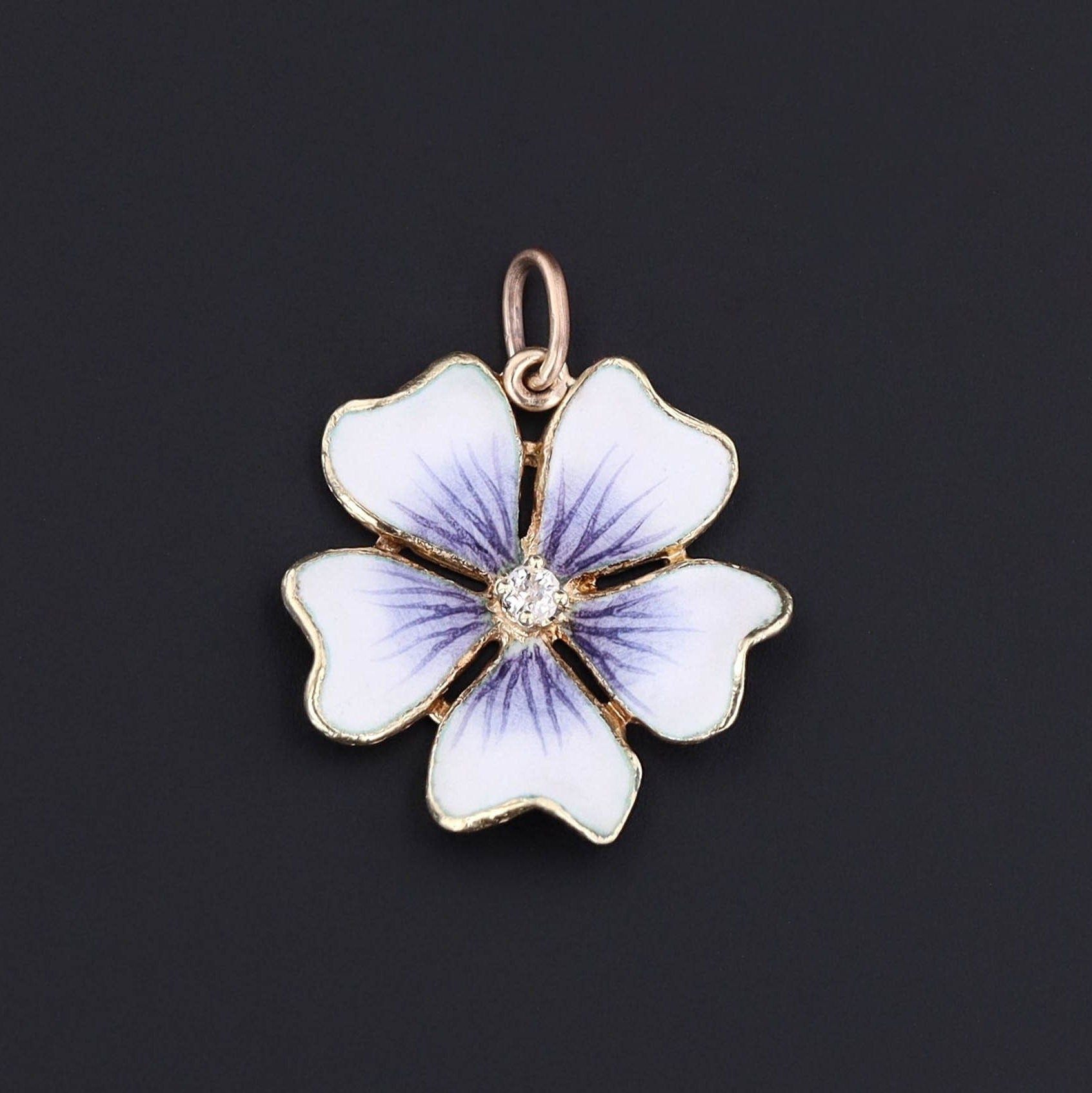 Flower Pendant | White Flower 