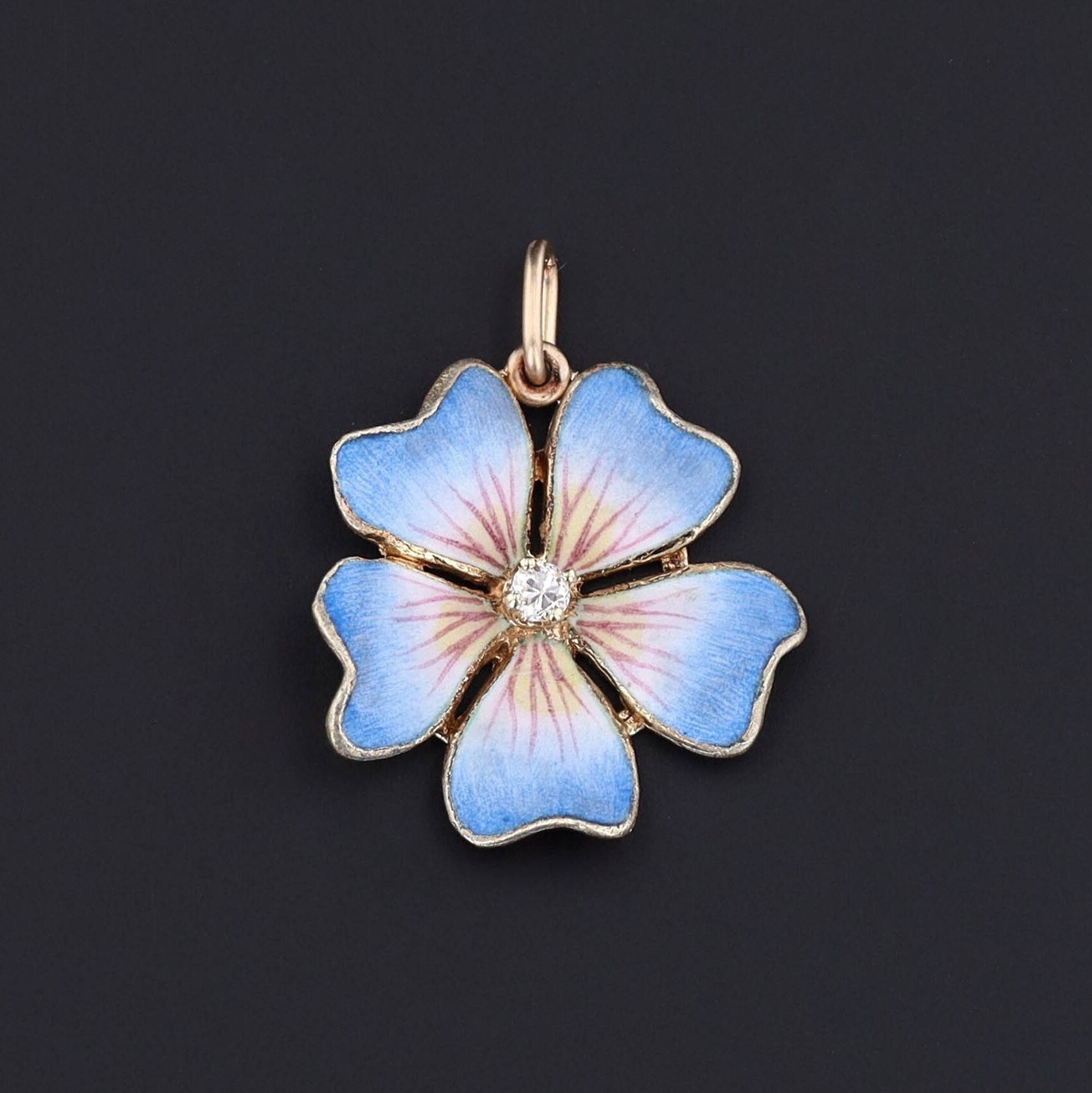 Flower Pendant | Blue Flower 