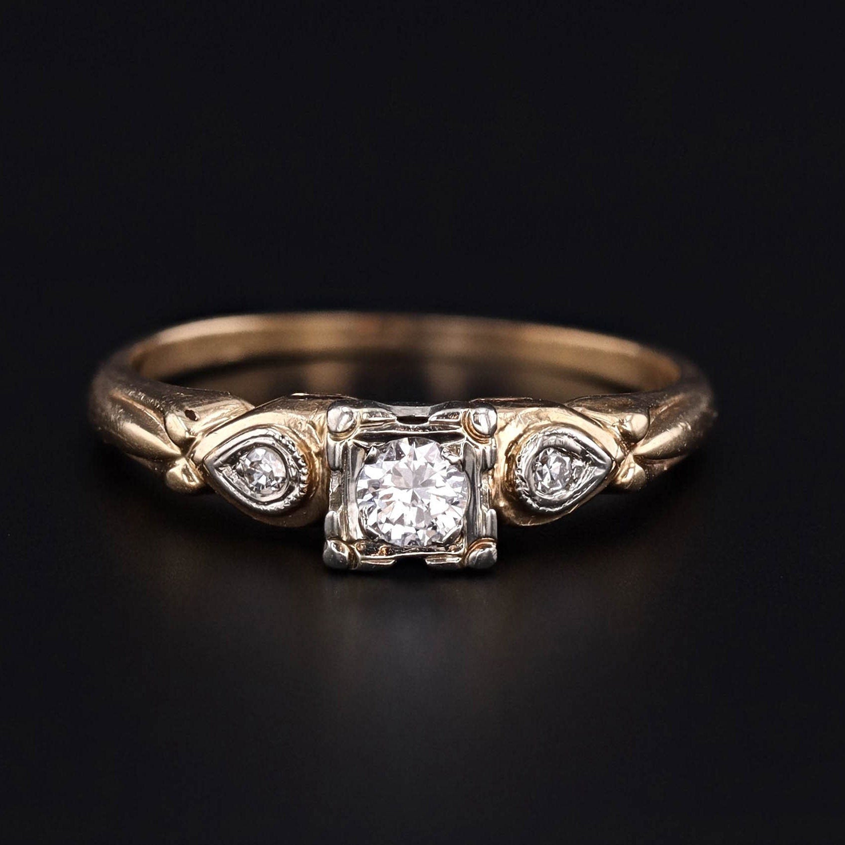Engagement Ring | Vintage Diamond Ring 