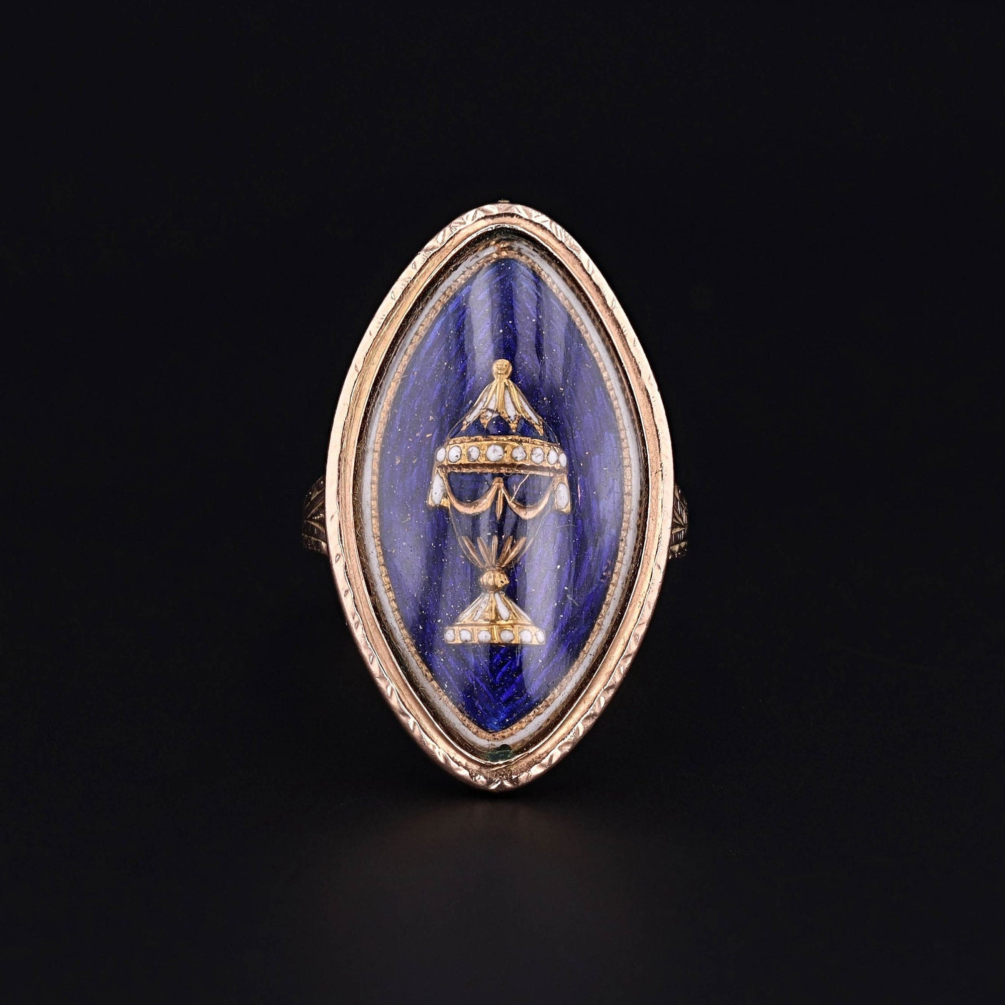 Georgian Mourning Ring | Urn Ring 