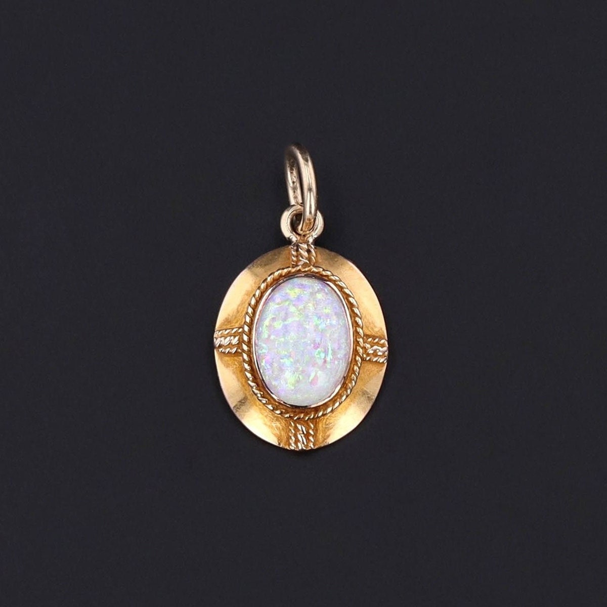 Opal Charm | Antique Charm 