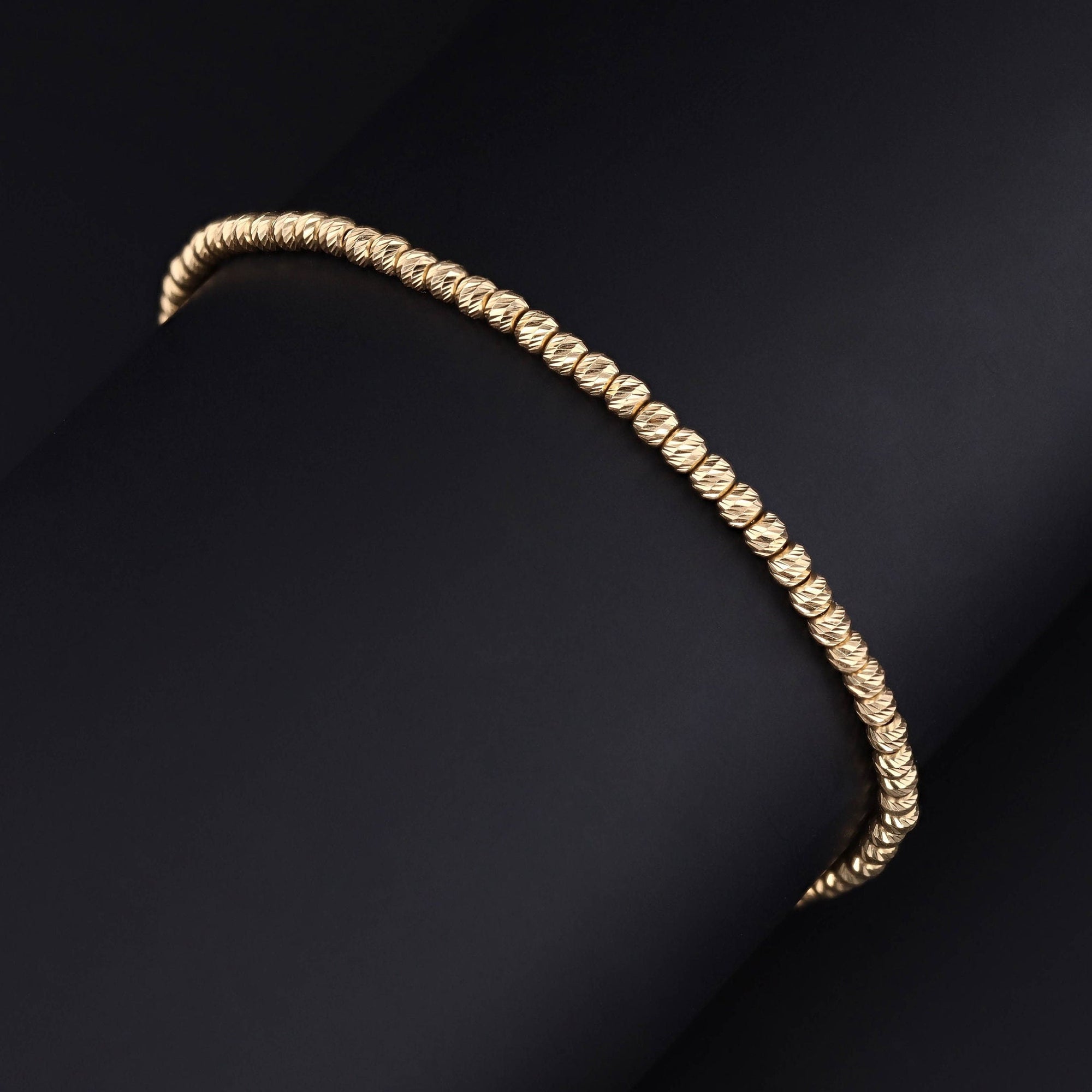 Tennis Bracelet | 18k Gold Bracelet 