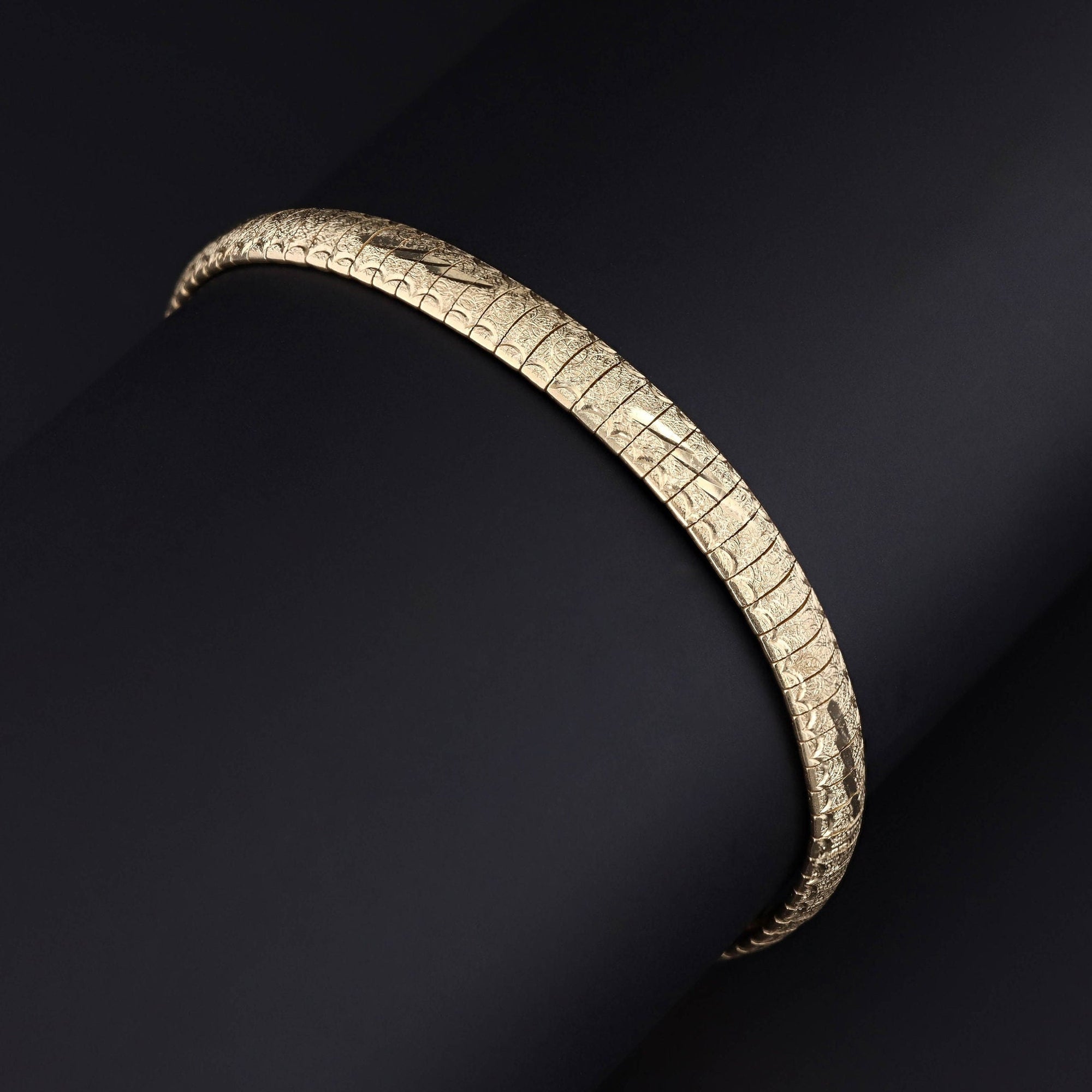 Omega Bracelet | 14k Gold Bracelet 
