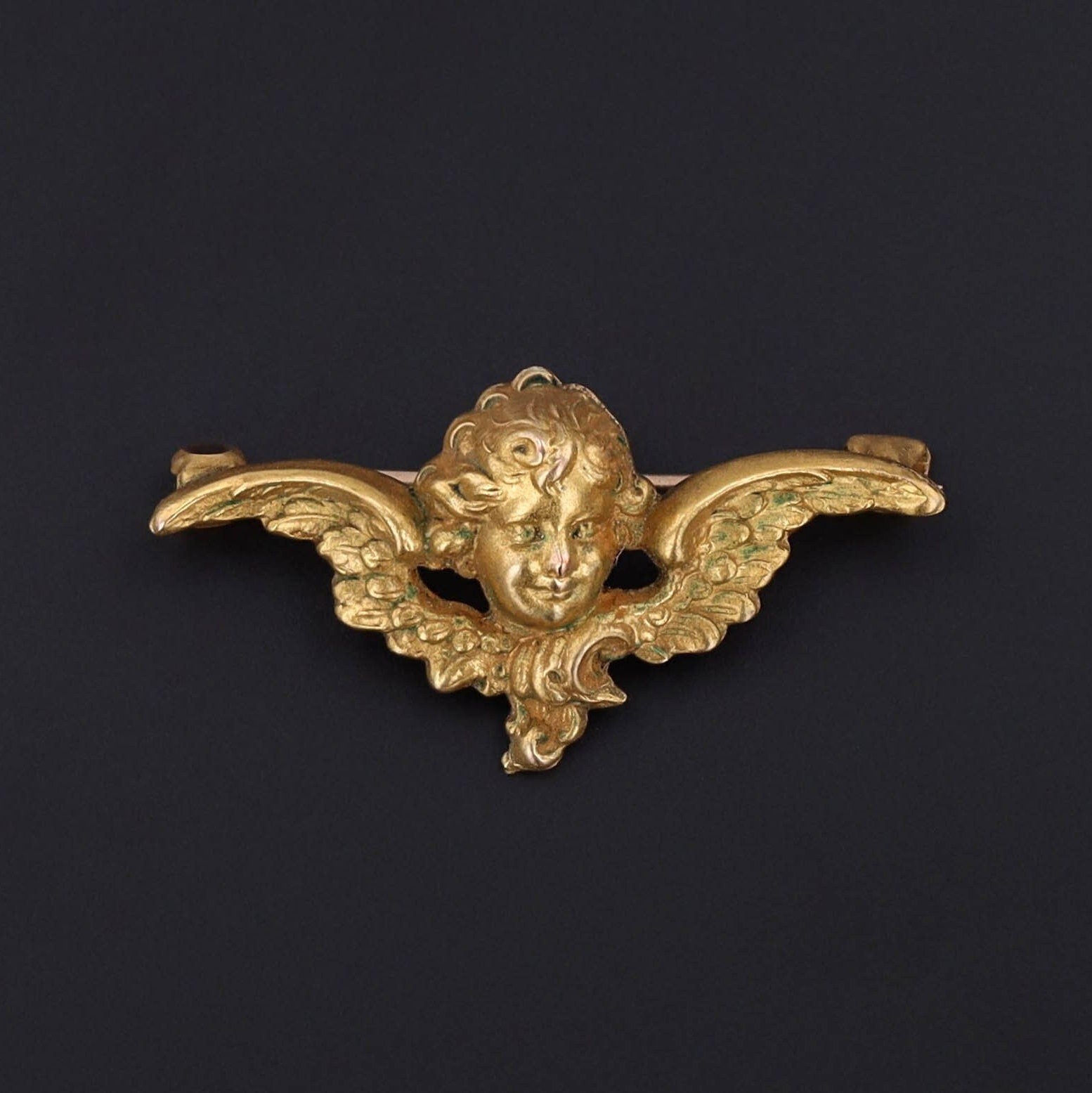 Cherub Brooch | Angel Pin 