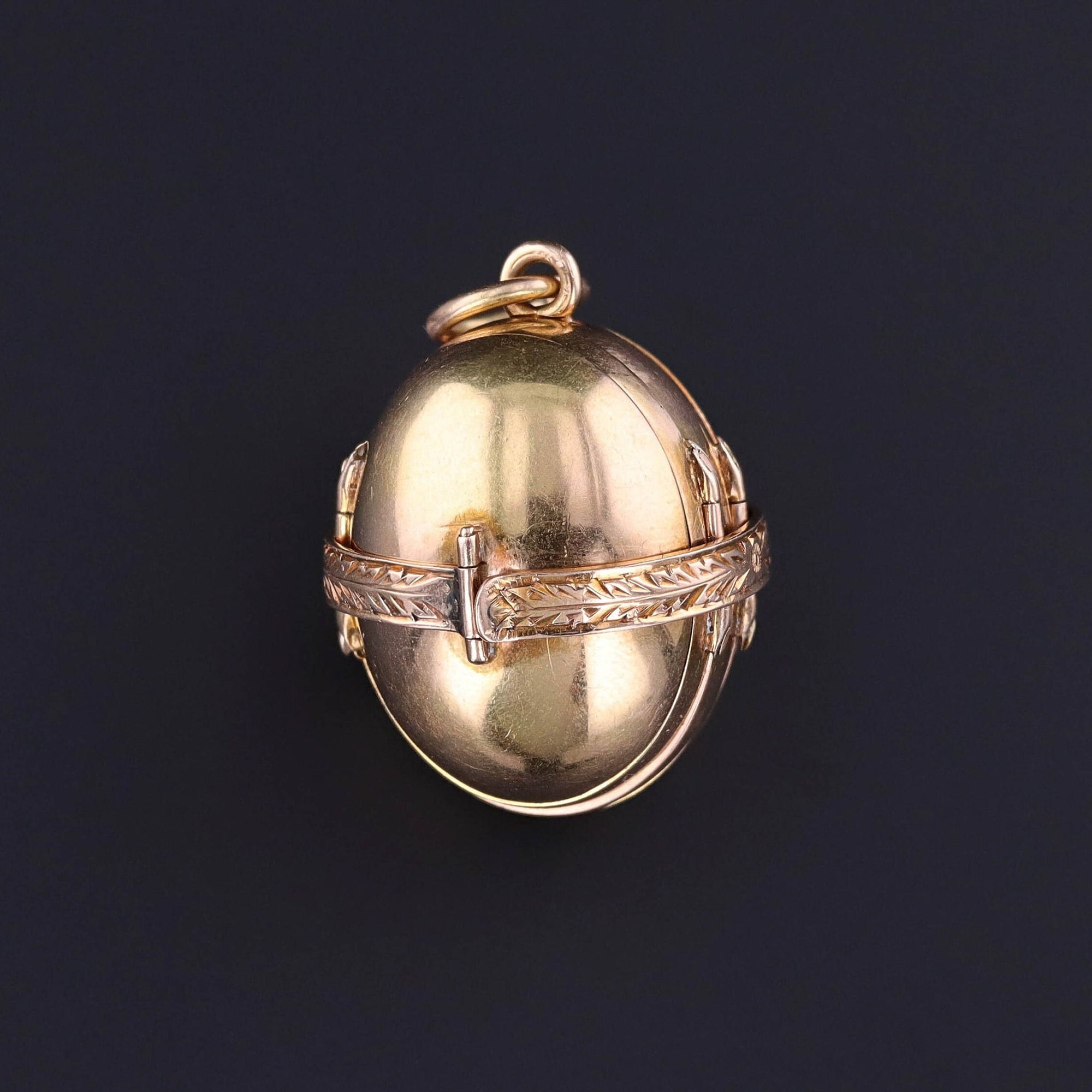 Antique Folding Locket of 14k Gold