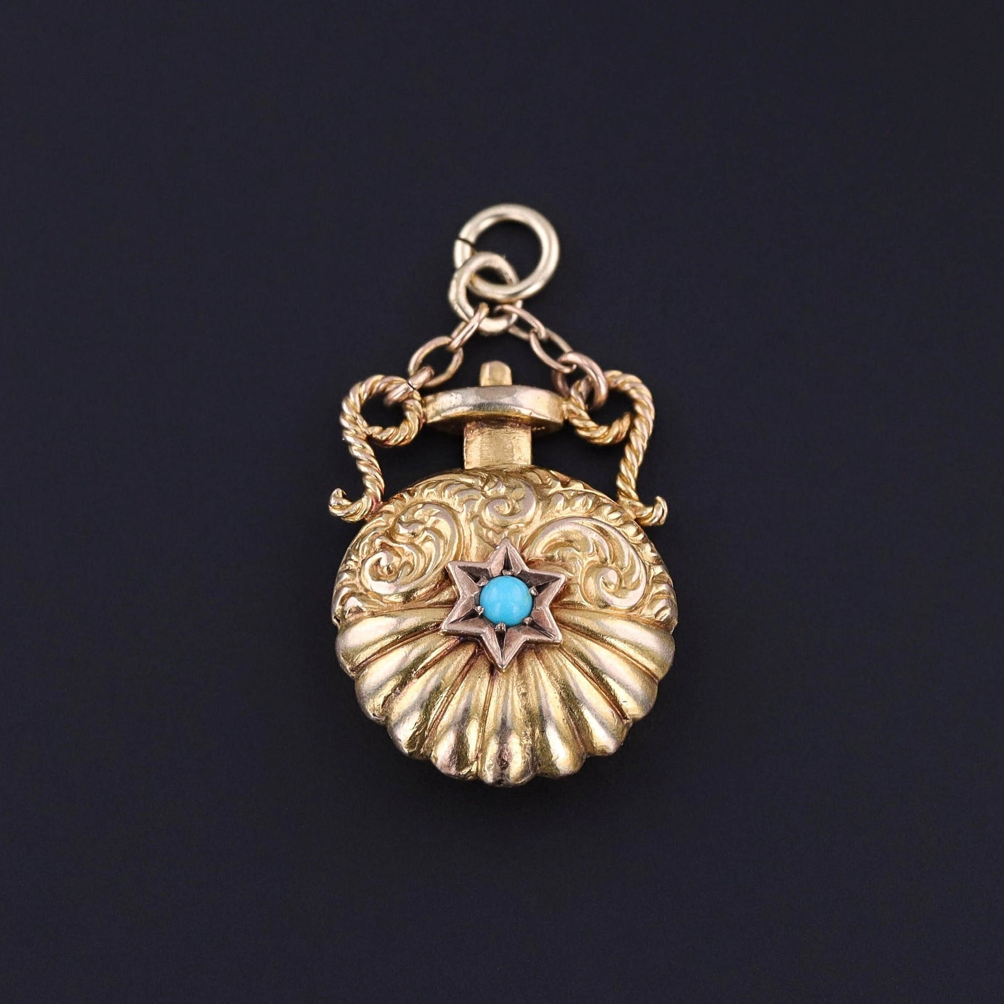 Antique Charm of 10k Gold