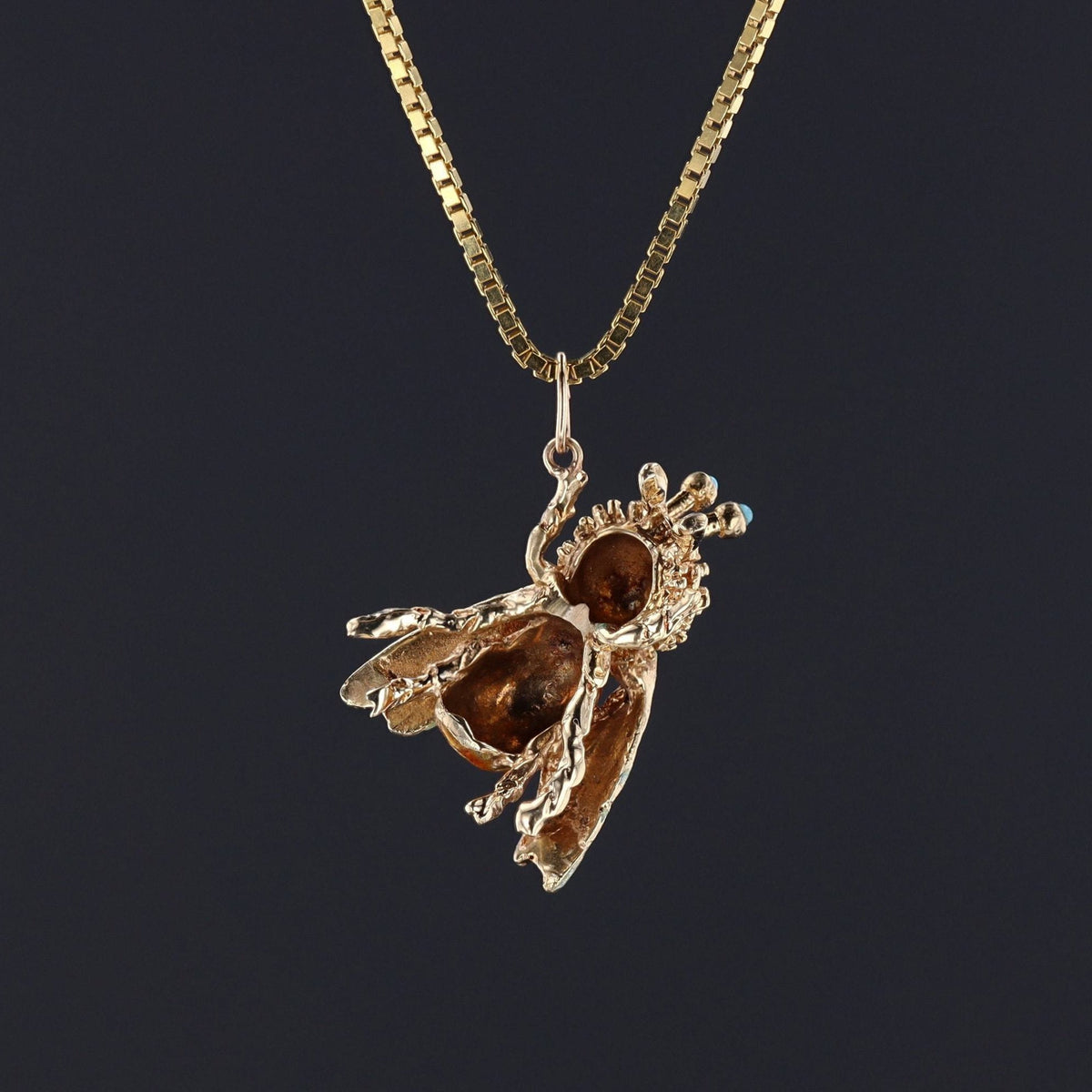 Insect Pendant | Enamel Bug Pendant - Trademark Antiques