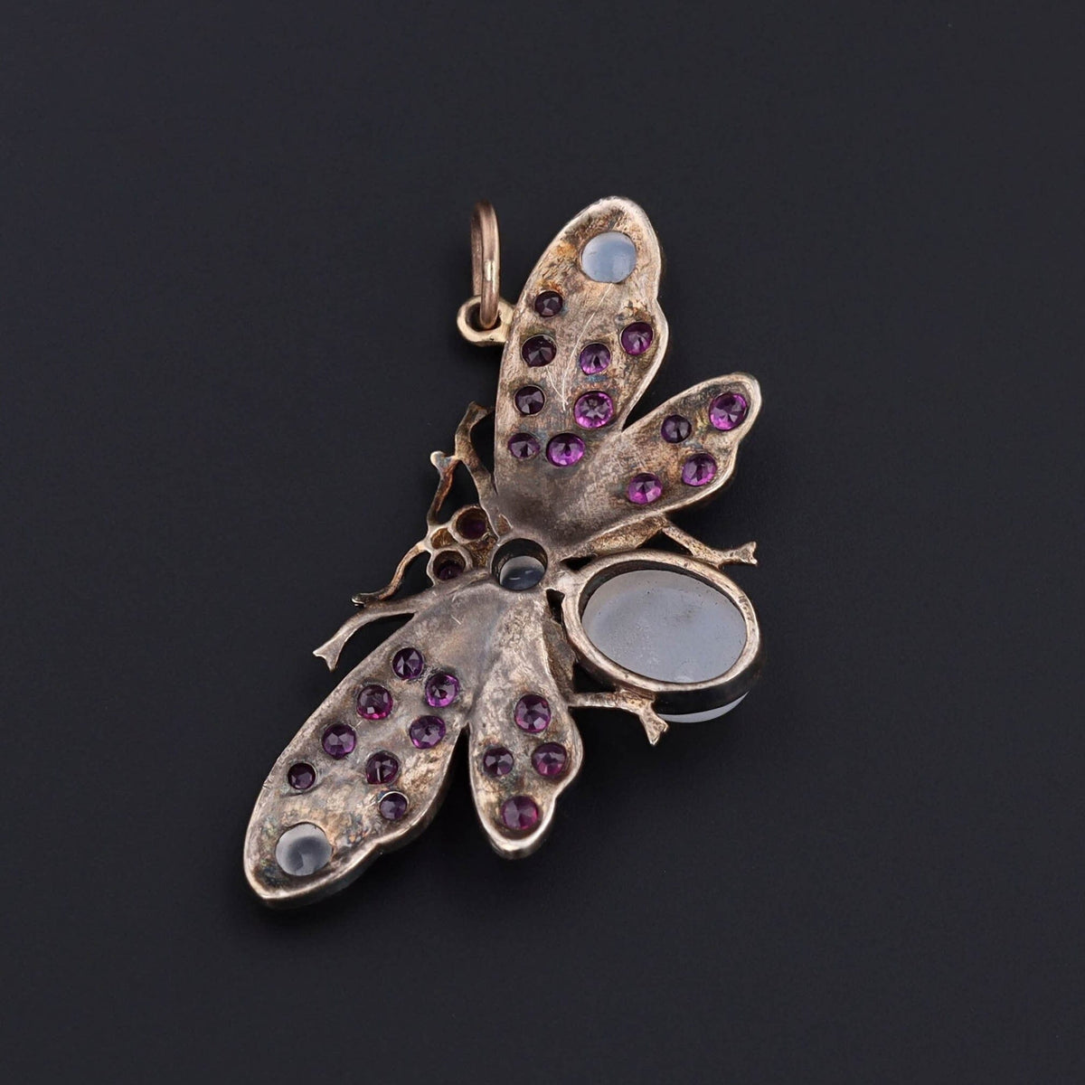 Insect Pendant | Vintage Bug or Fly Pendant - Trademark Antiques