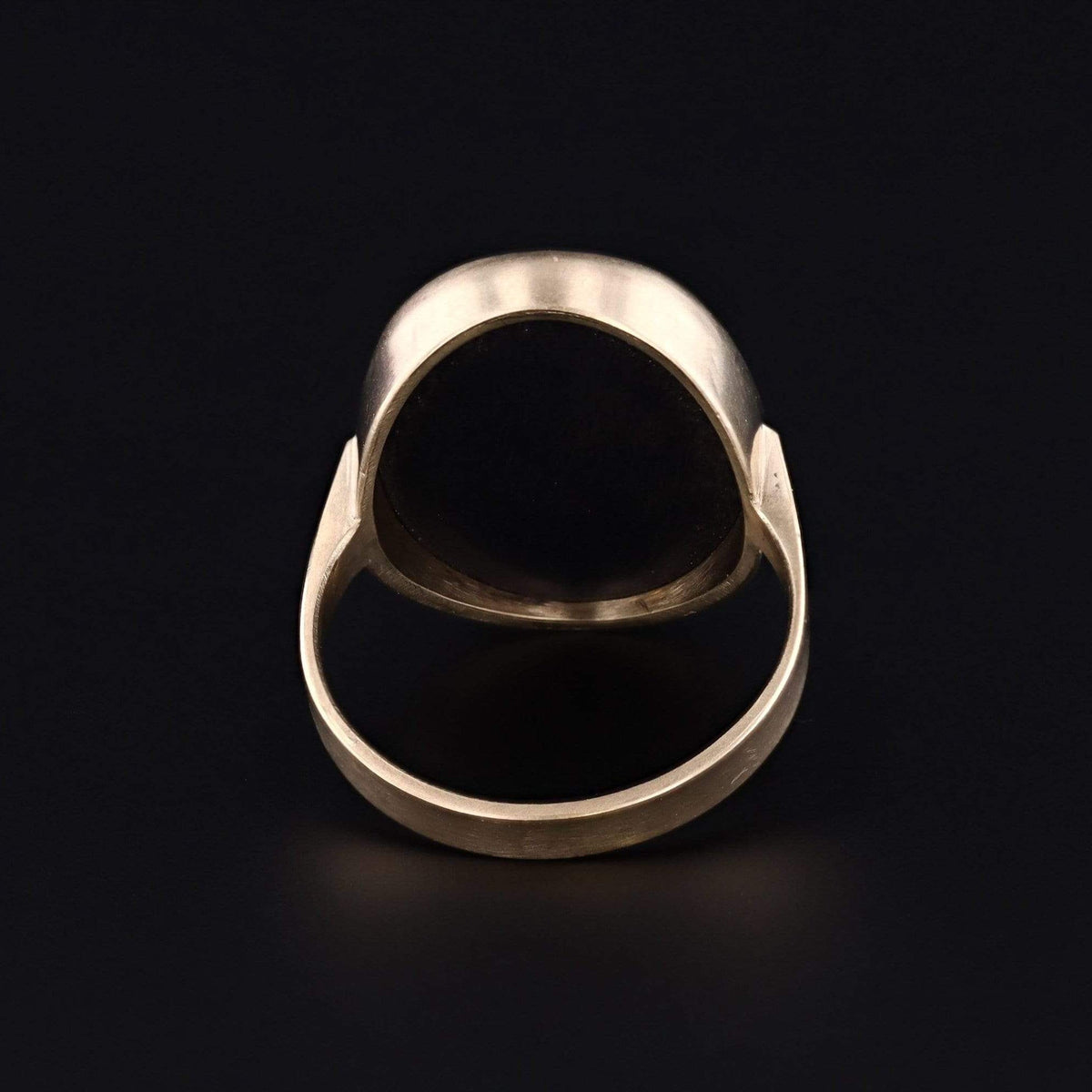 Intaglio Ring | Dolphin Intaglio Ring - Trademark Antiques