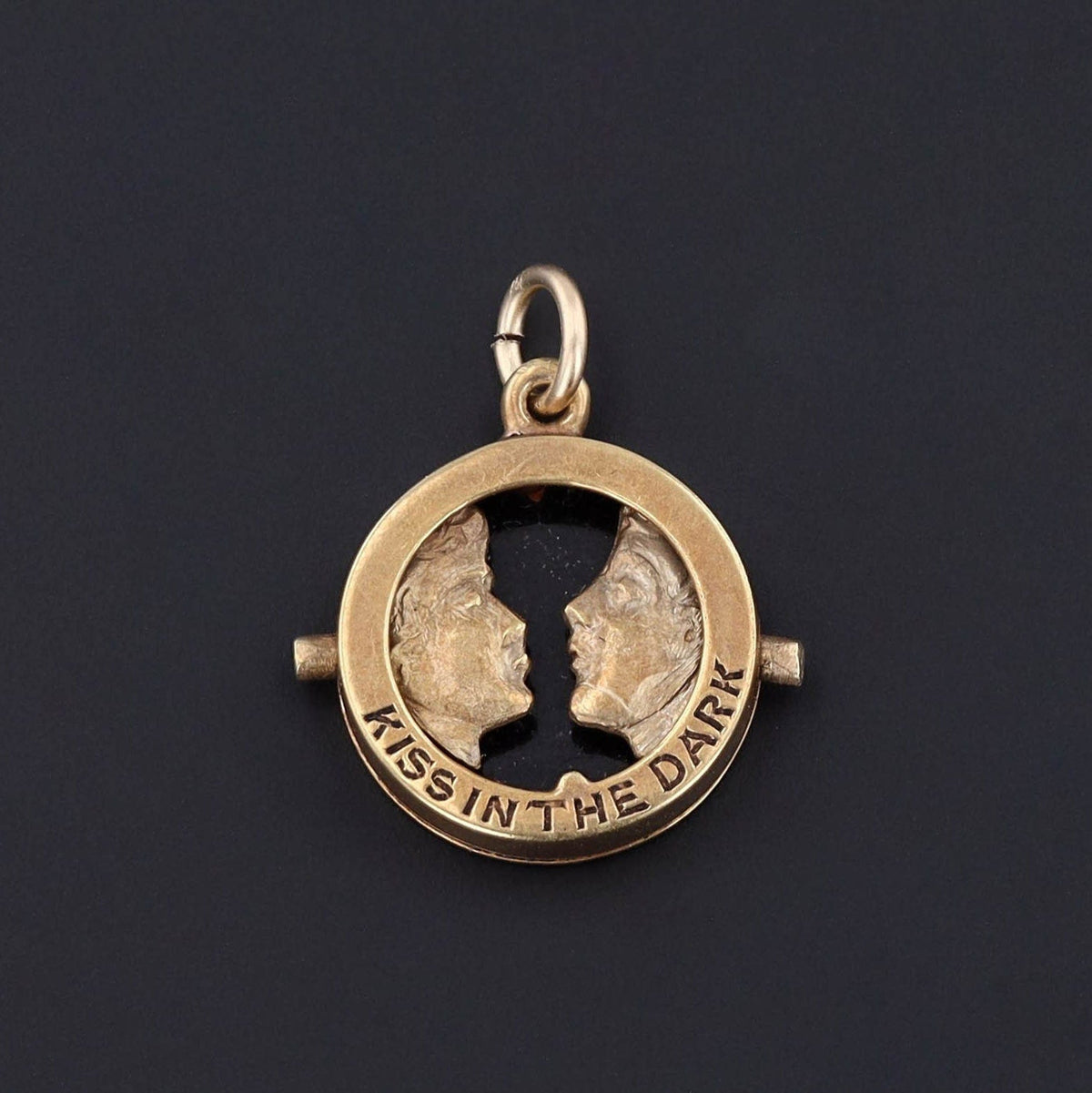 Kissing Charm | Moveable Charm - Trademark Antiques