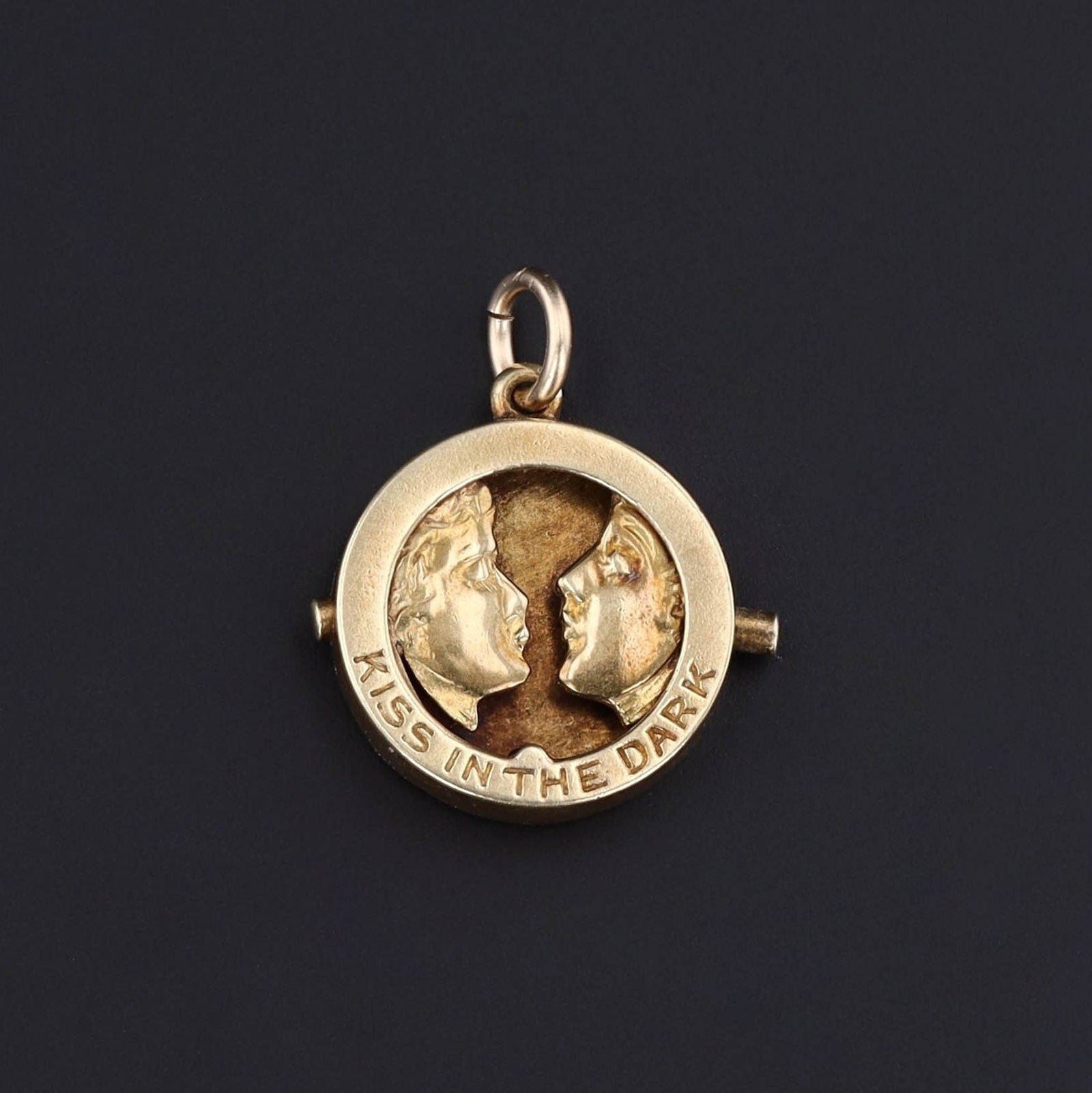 Kissing Charm | Moveable Charm - Trademark Antiques