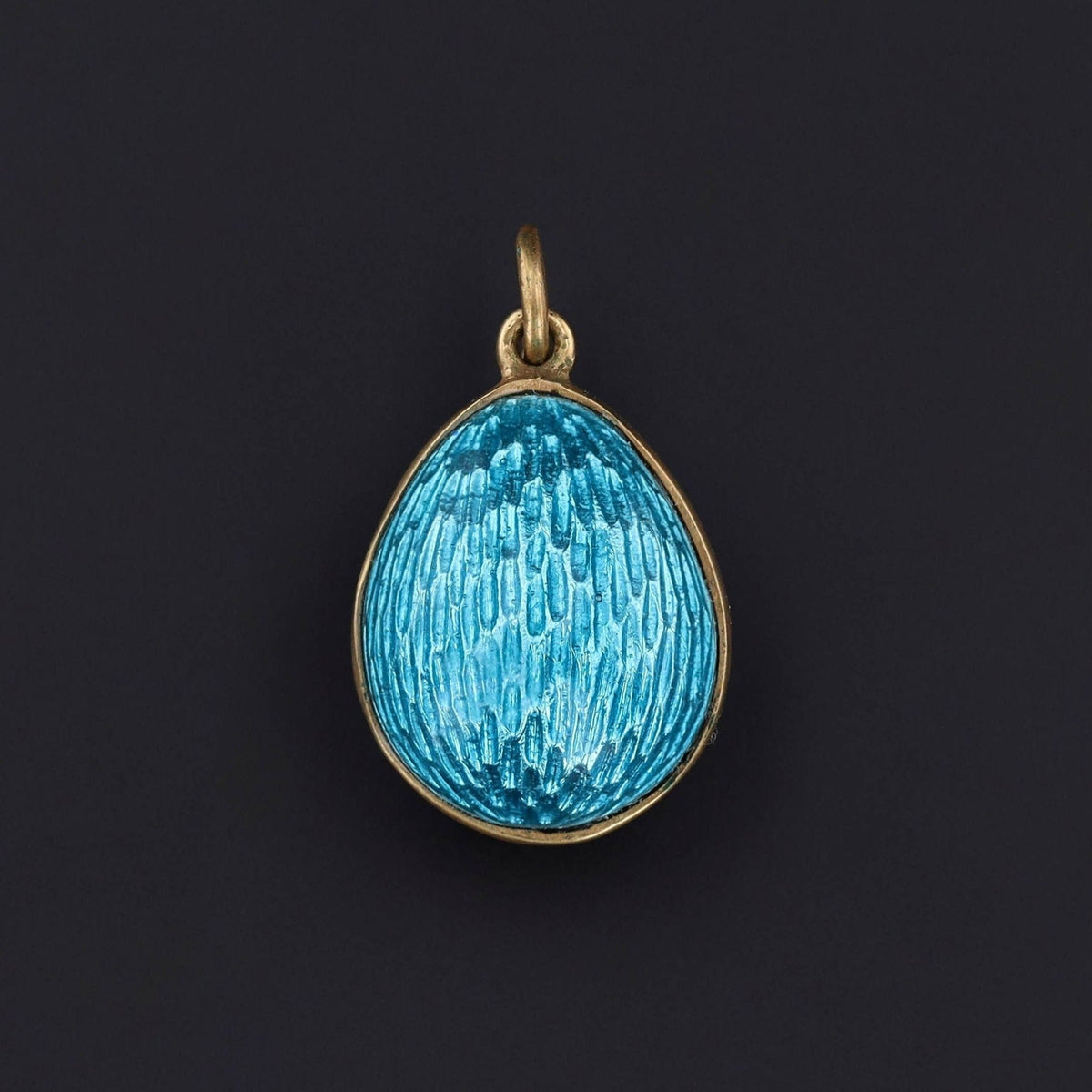 Ladybug Pendant | Russian Egg Charm - Trademark Antiques