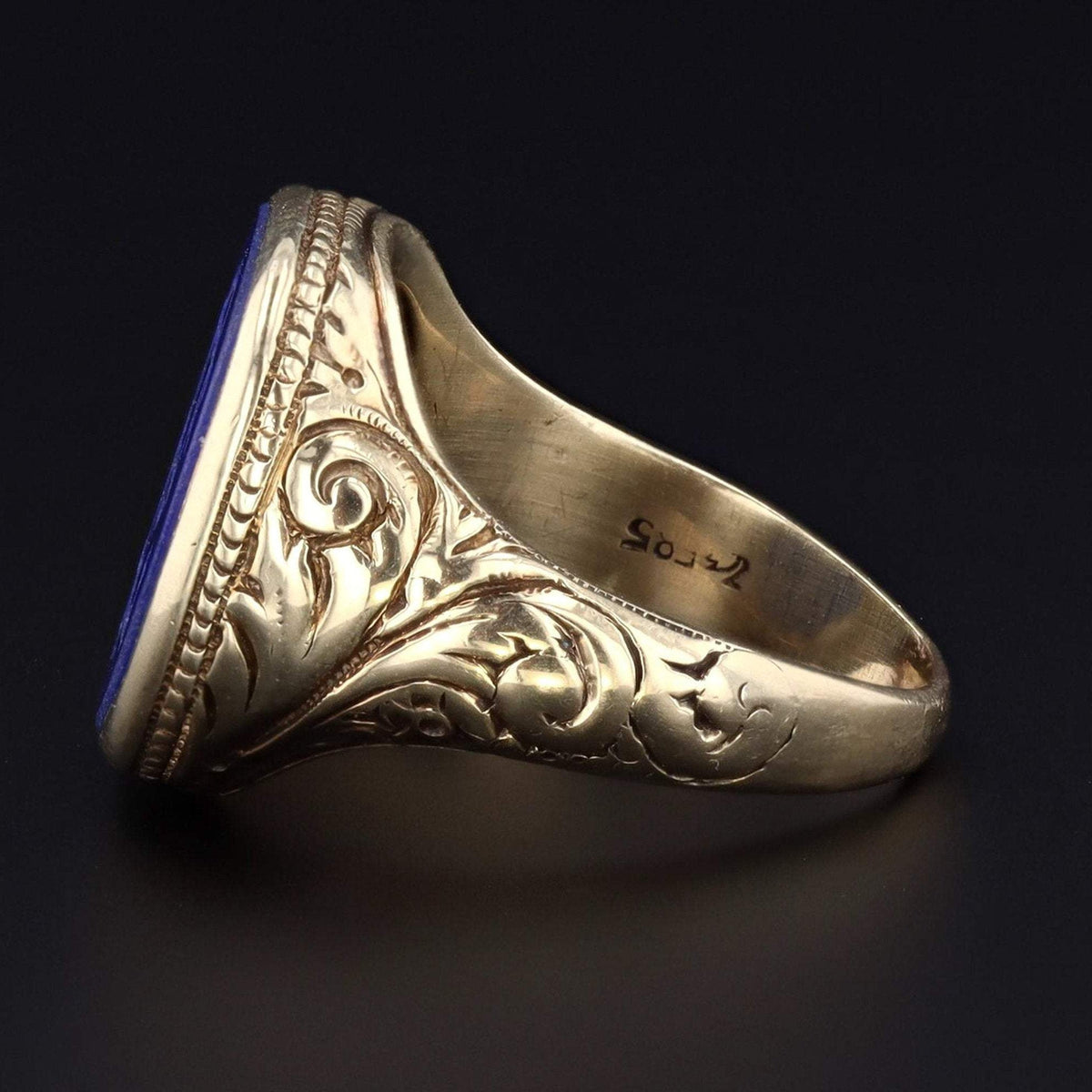 Lapis Lazuli Ring | Vintage Ring - Trademark Antiques