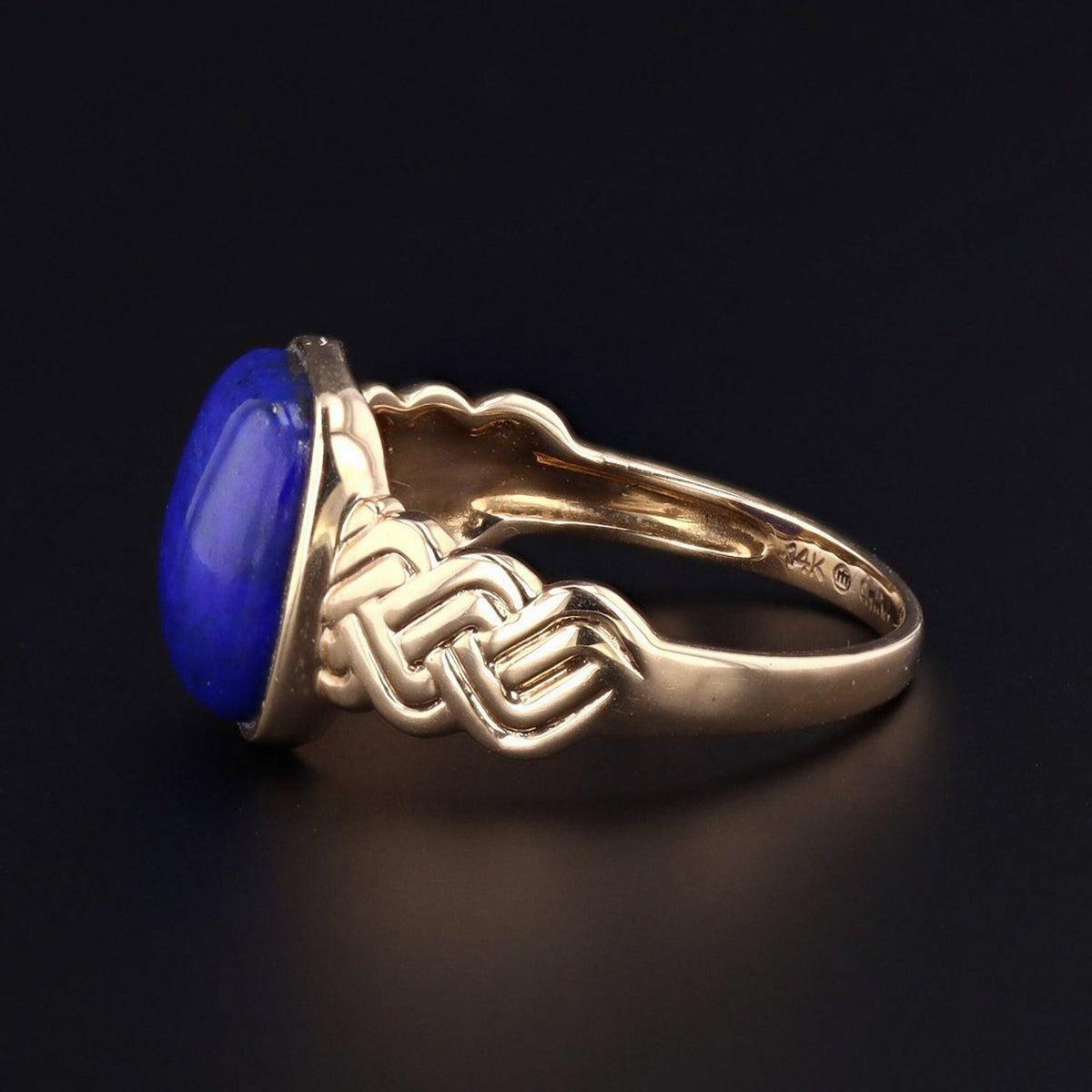 Lapis Lazuli Ring | Vintage Ring - Trademark Antiques