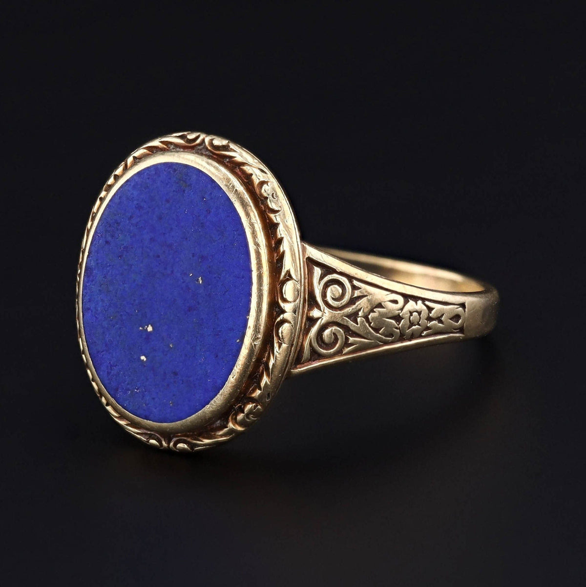 Lapis Lazuli Ring | Vintage Ring - Trademark Antiques