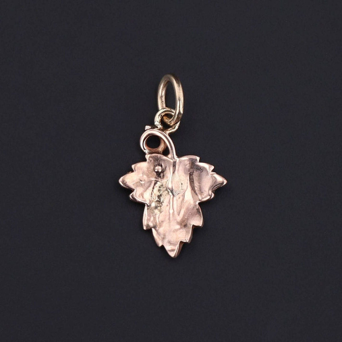 Leaf Charm | Pin Conversion - Trademark Antiques