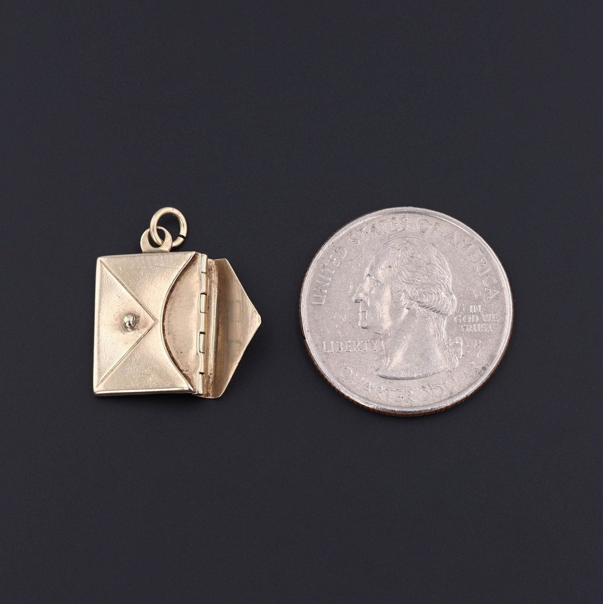 Letter Charm | Vintage Pendant - Trademark Antiques