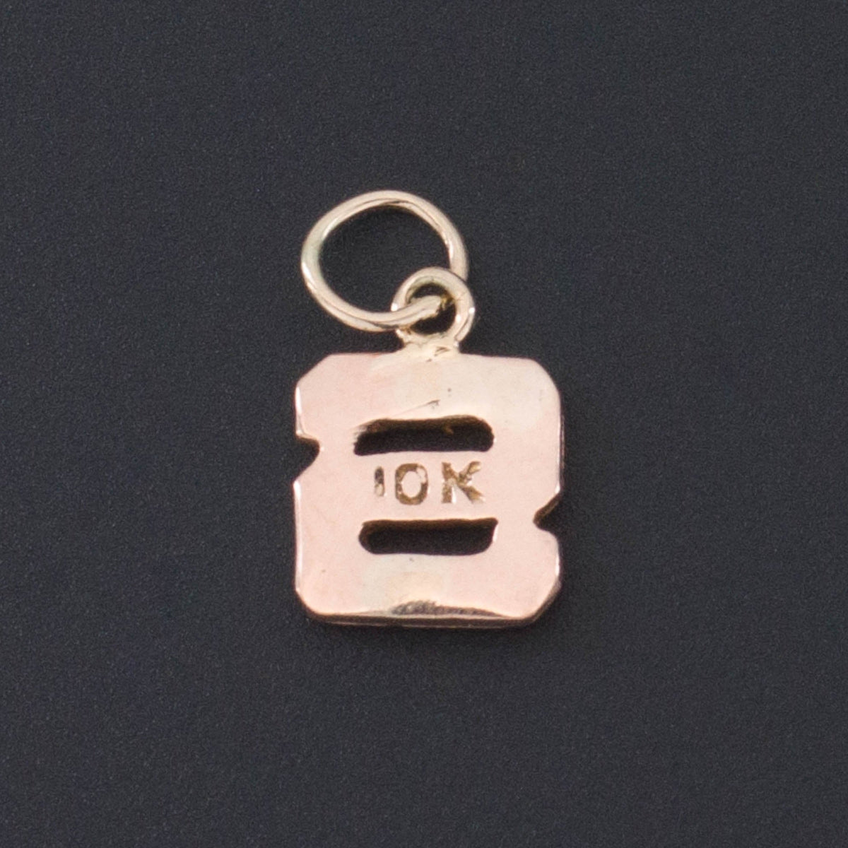 Letter S Charm | Pearl Initial Charm - Trademark Antiques