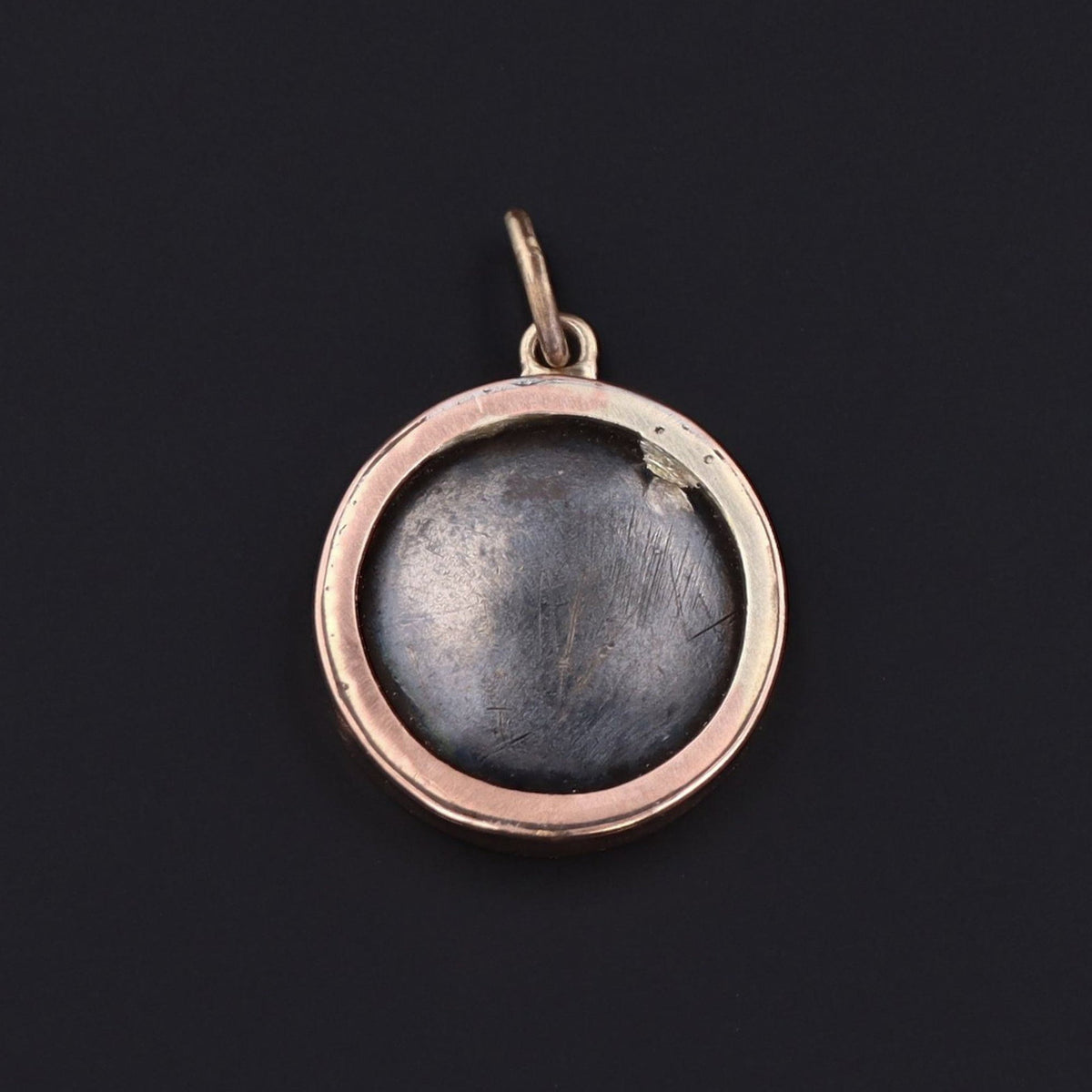 Limoges Style Charm | Antique Enamel Charm - Trademark Antiques