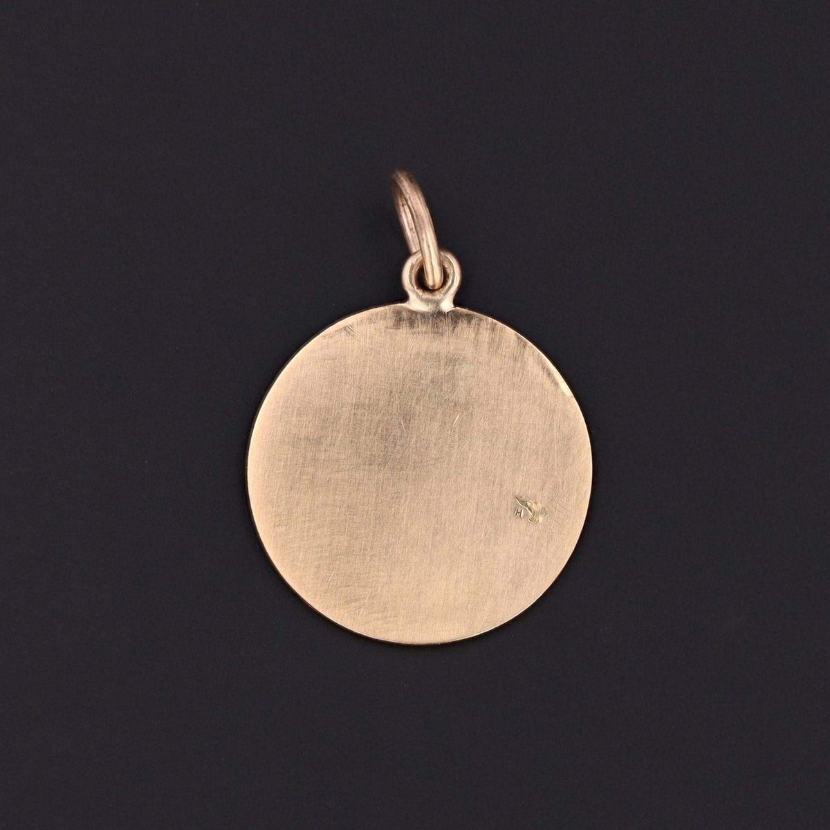 Limoges Style Charm | Antique Enamel Charm - Trademark Antiques