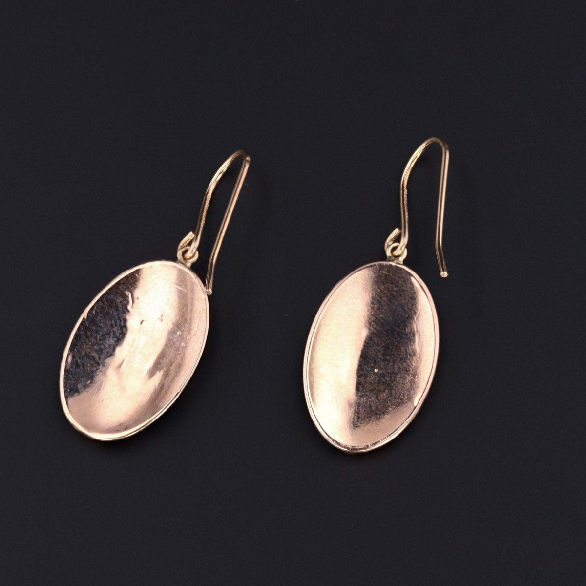 Lion Earrings | 14k Gold Lion Earrings - Trademark Antiques