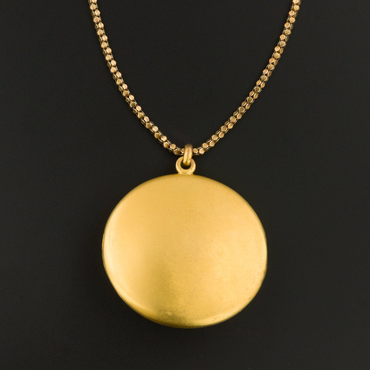 Lion Locket | Antique Lion Locket - Trademark Antiques