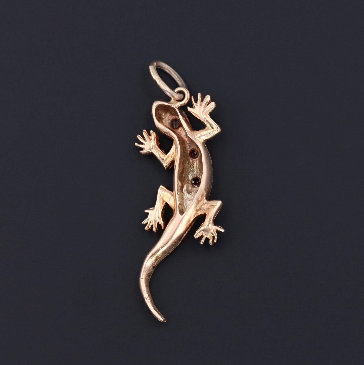 Lizard Charm | Antique Lizard Charm - Trademark Antiques