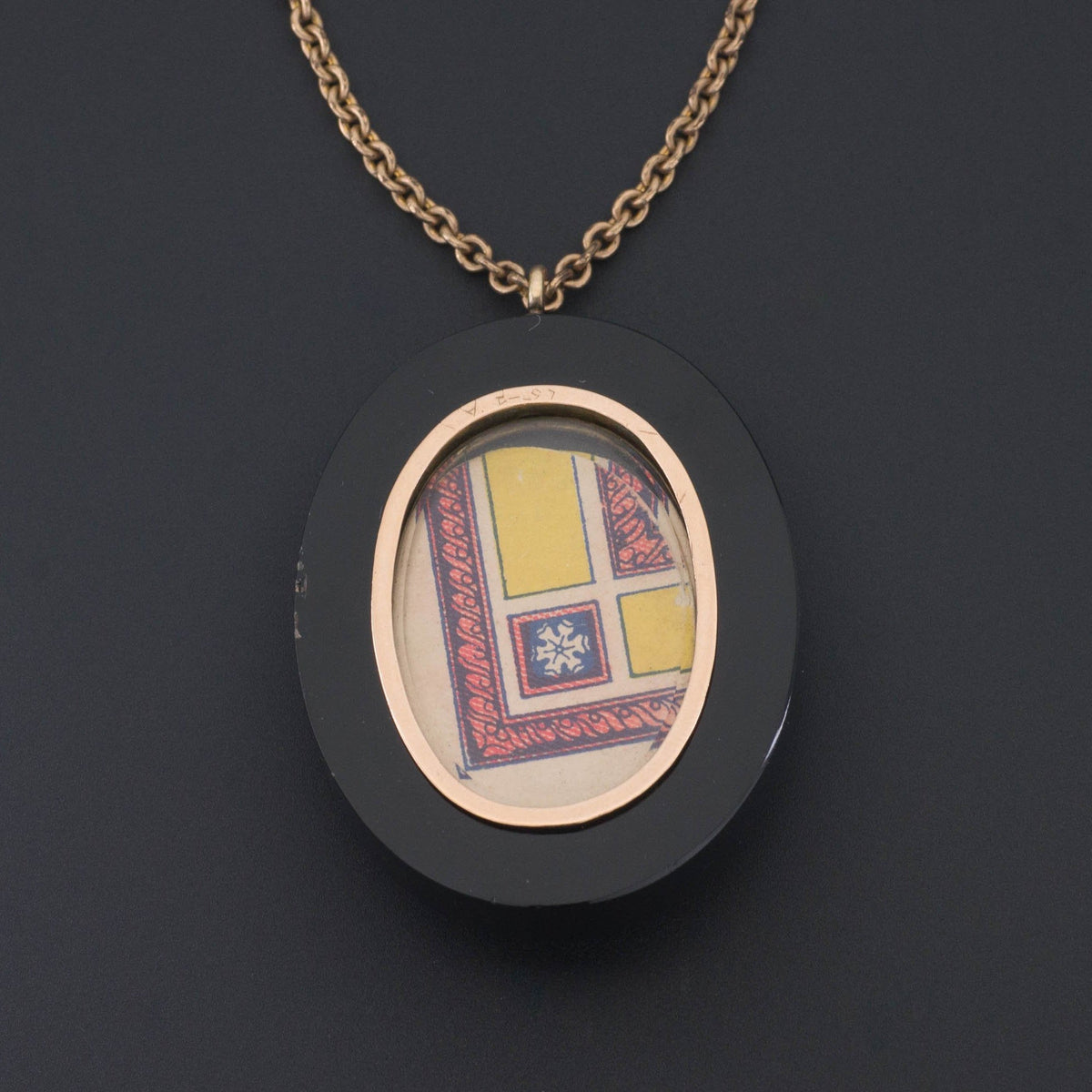 Locket | Antique Spider Locket - Trademark Antiques