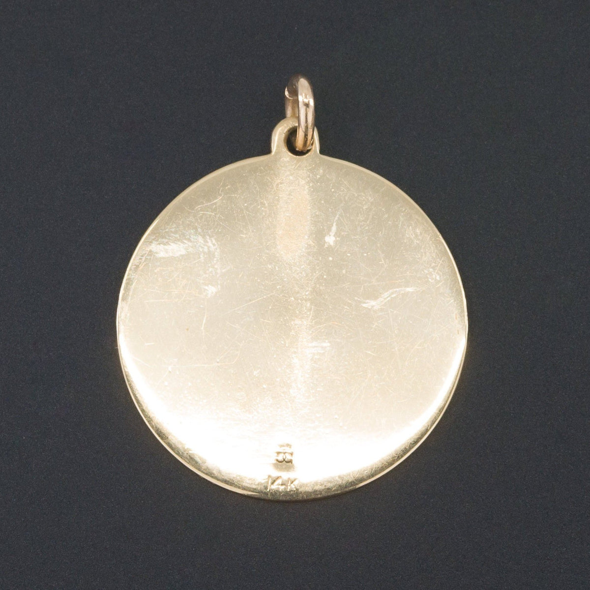 Love Token Charm | 14k Gold Pendant - Trademark Antiques