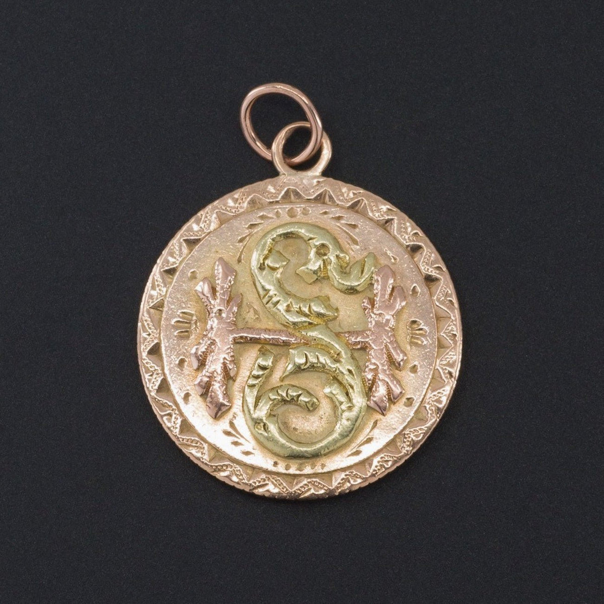 Love Token Charm | Initial Charm - Trademark Antiques