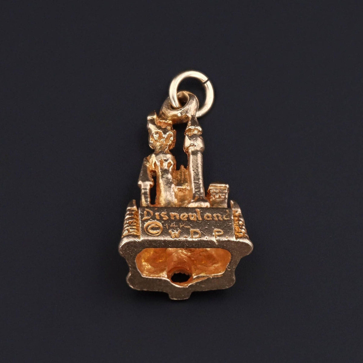 Magic Kingdom Castle Charm | 14k Gold Charm - Trademark Antiques