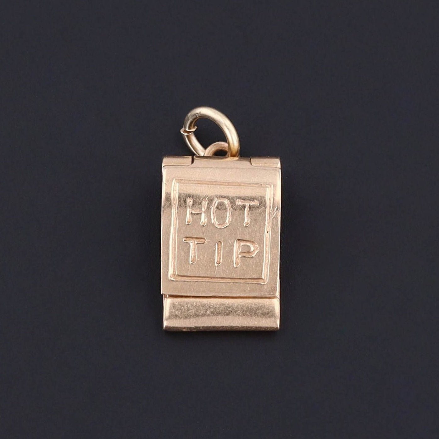 Matchbook Charm | Moveable Charm - Trademark Antiques