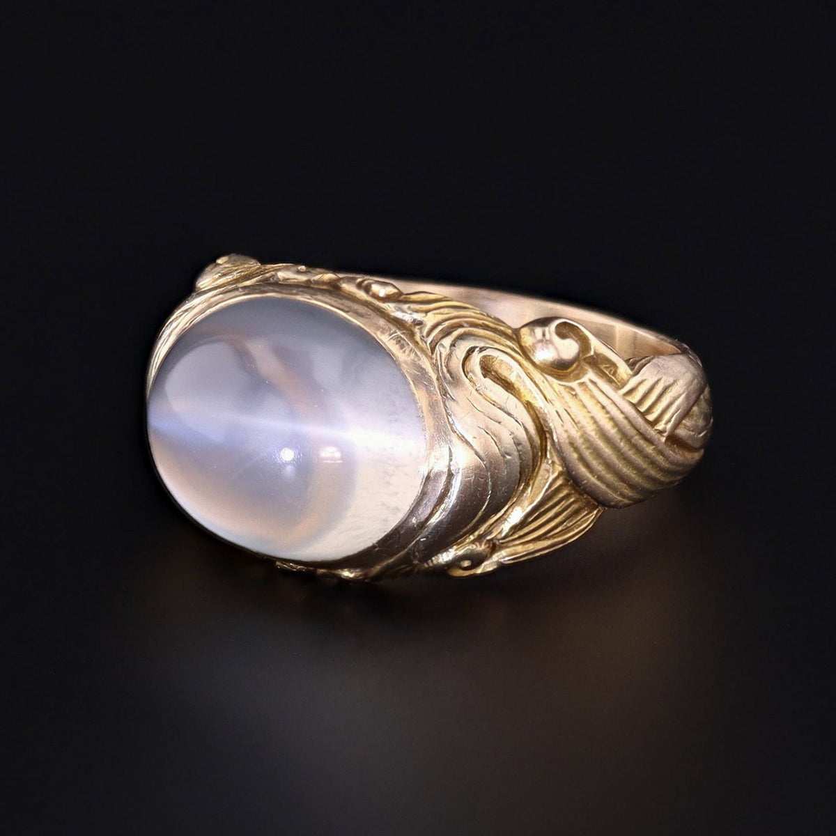 Moonstone Ring | Antique Moonstone Ring - Trademark Antiques