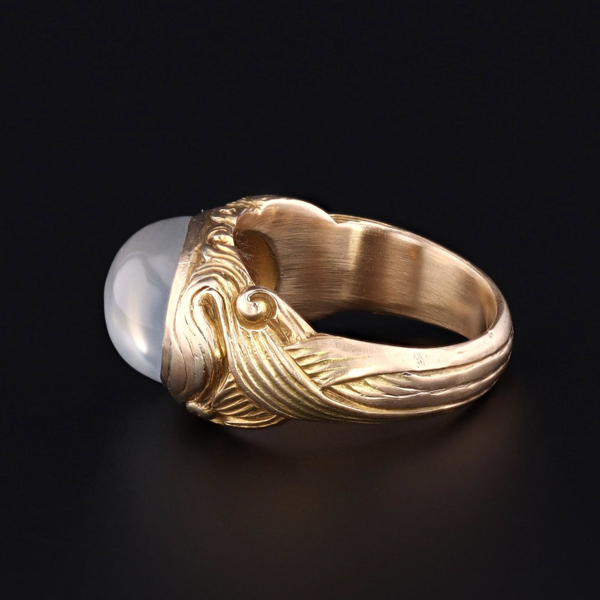 Moonstone Ring | Antique Moonstone Ring - Trademark Antiques