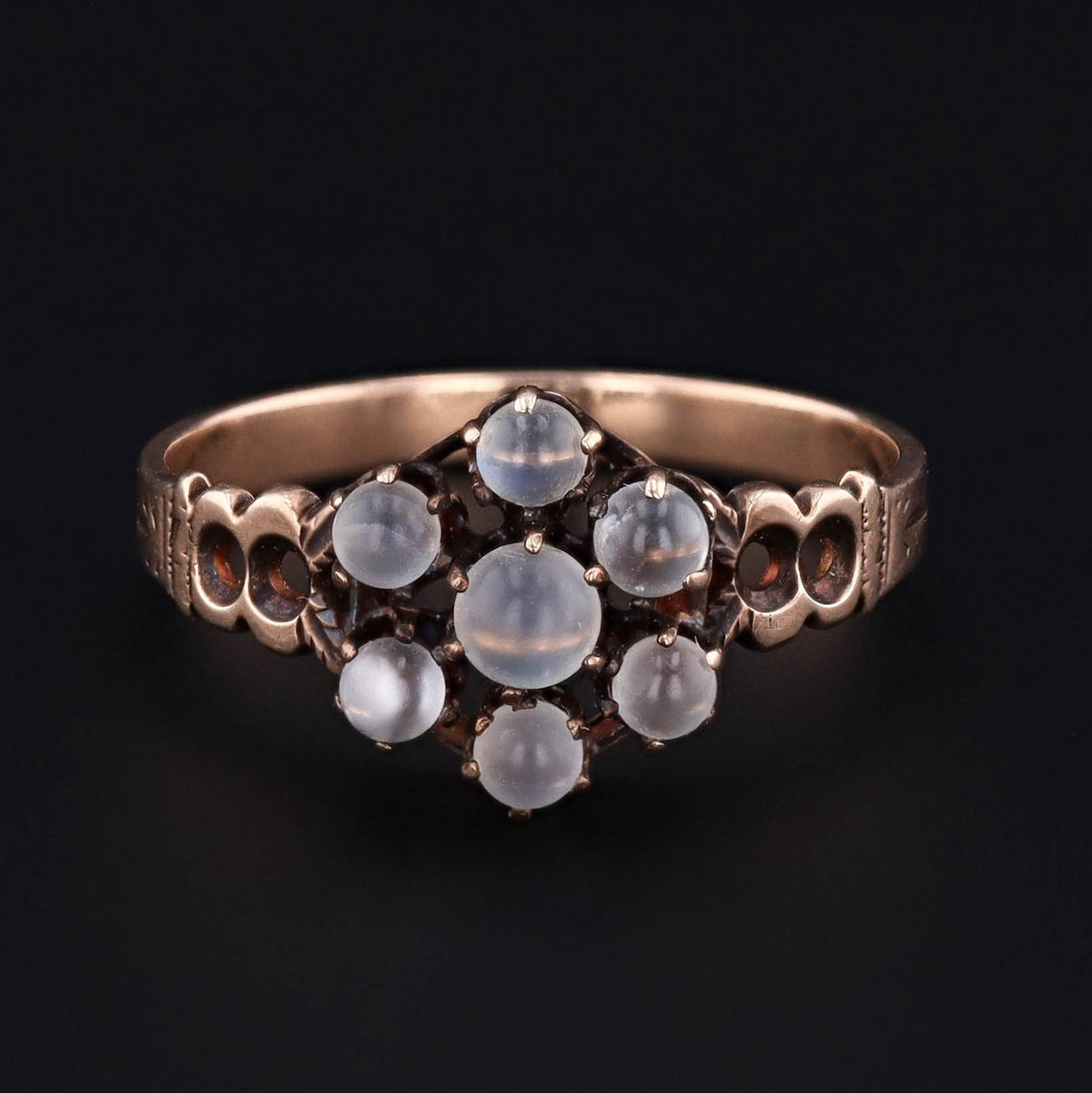 Moonstone Ring | Antique Moonstone Ring - Trademark Antiques