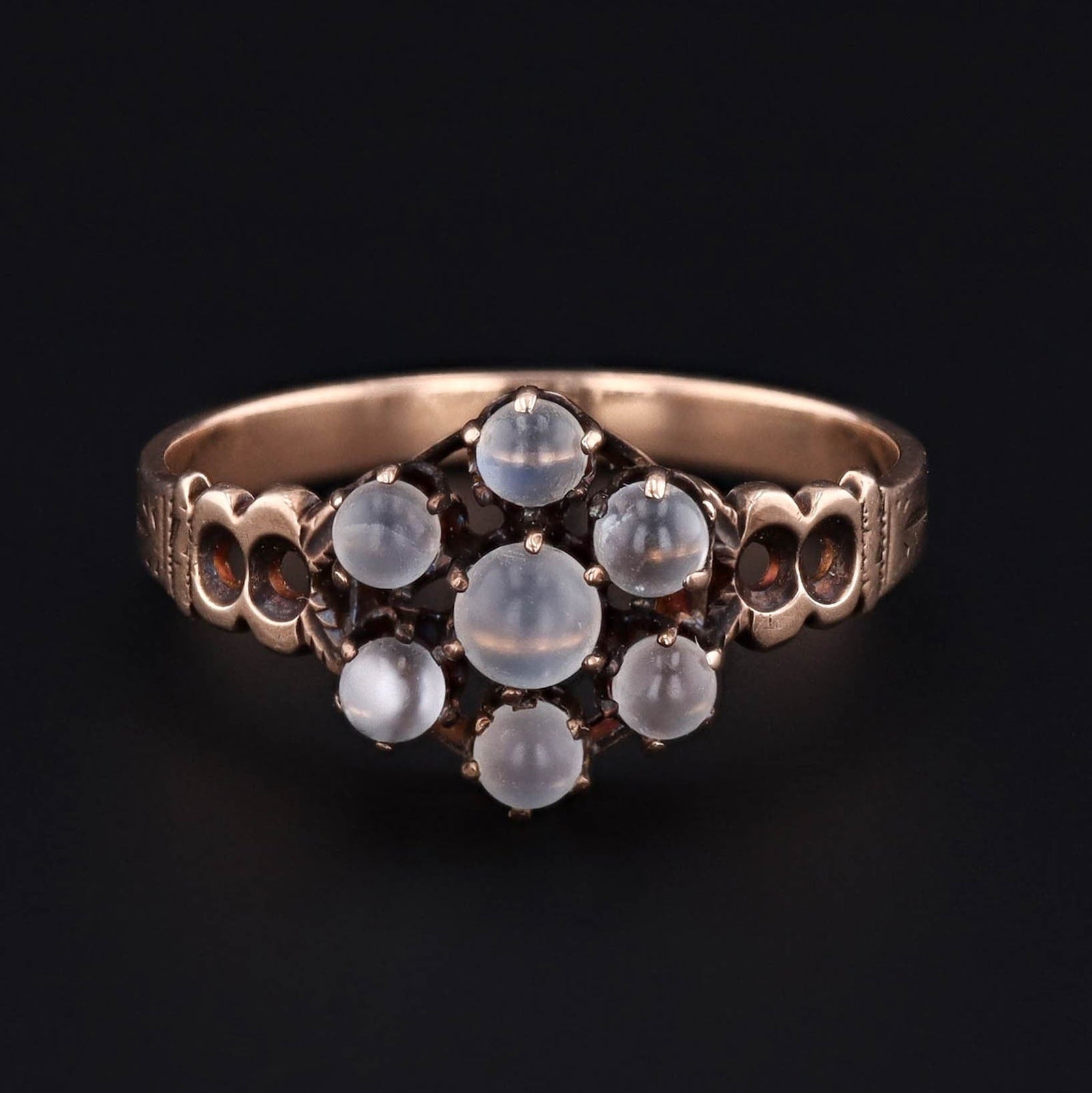 Moonstone Ring | Antique Moonstone Ring - Trademark Antiques