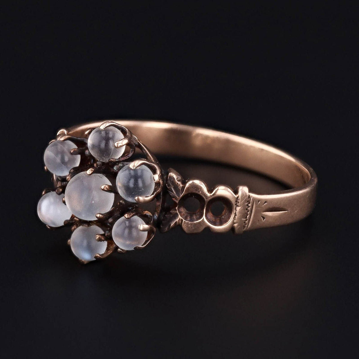 Moonstone Ring | Antique Moonstone Ring - Trademark Antiques