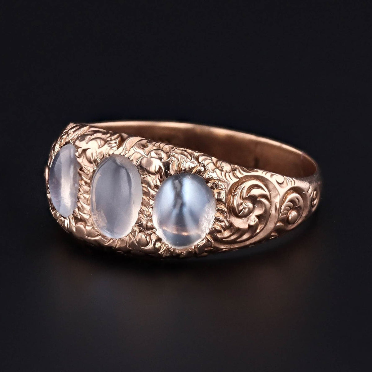 Moonstone Ring | Vintage Moonstone Ring - Trademark Antiques