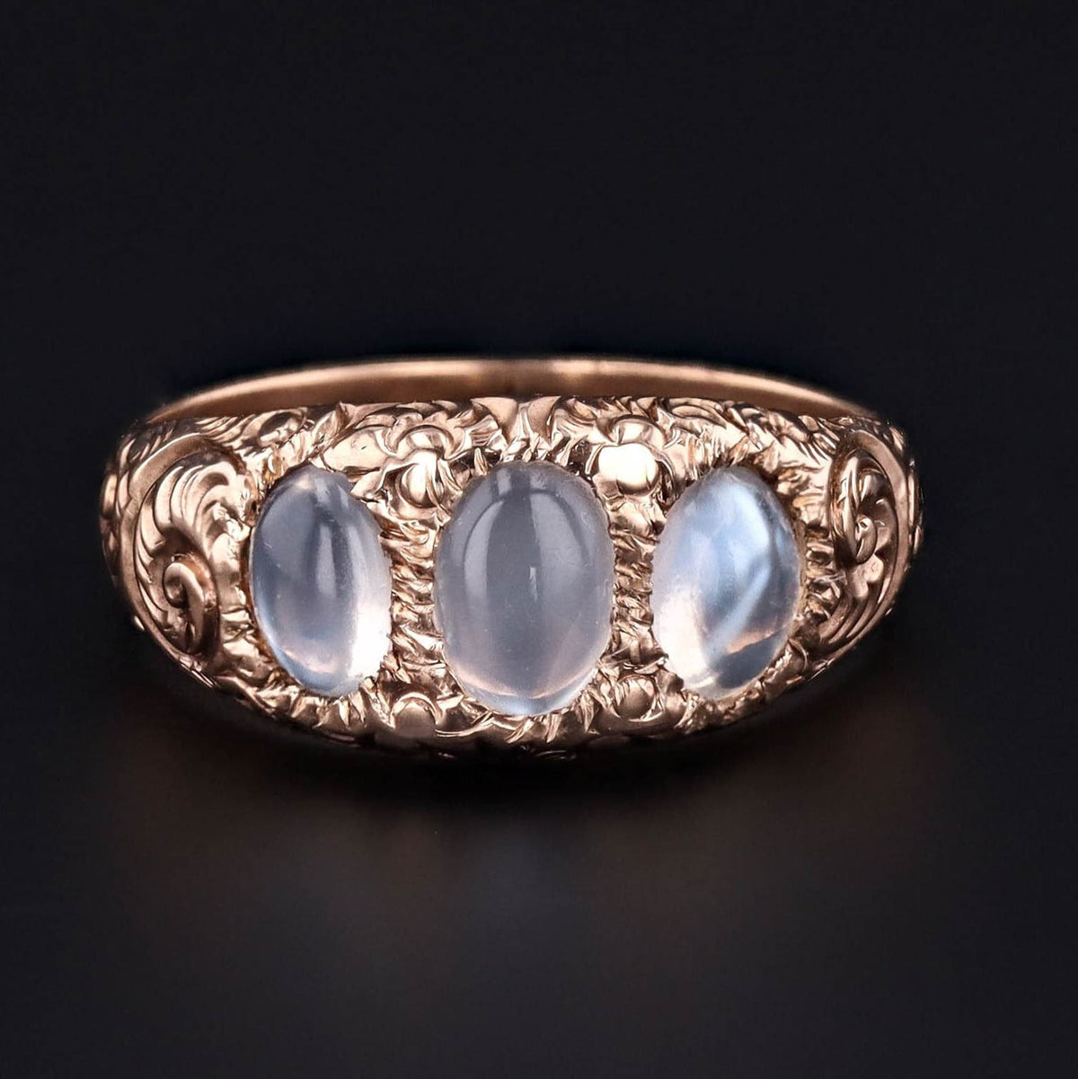Moonstone Ring | Vintage Moonstone Ring - Trademark Antiques