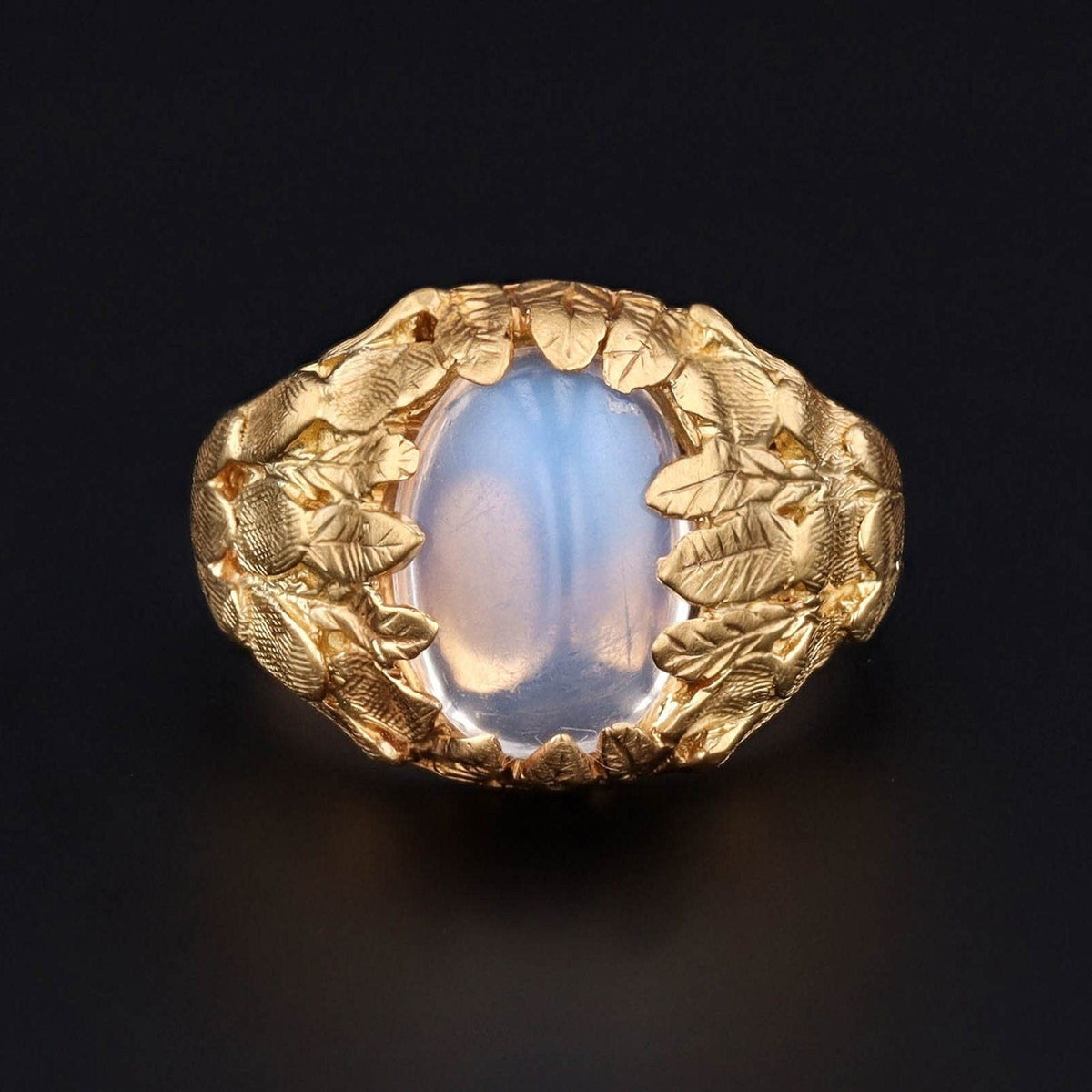 Moonstone Ring | Vintage Ring - Trademark Antiques