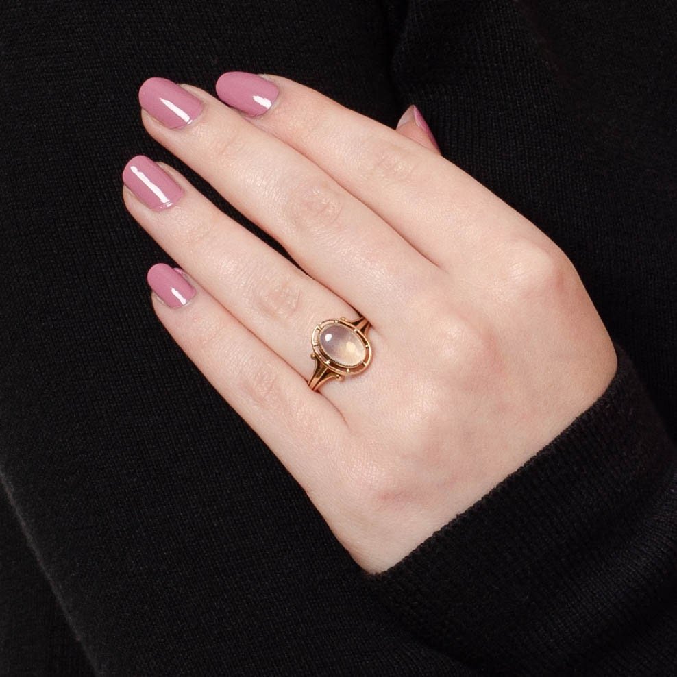 Moonstone Ring | Vintage Ring - Trademark Antiques