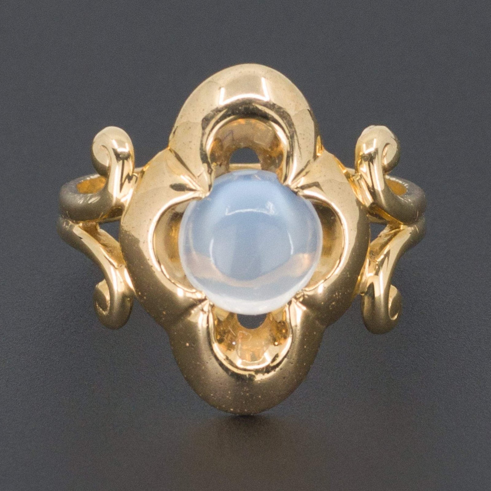 Moonstone Ring | Vintage Ring - Trademark Antiques