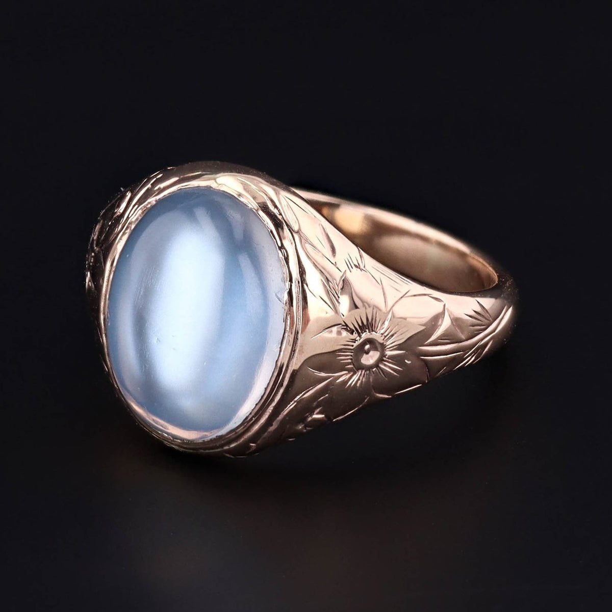 Moonstone Ring | Vintage Ring - Trademark Antiques
